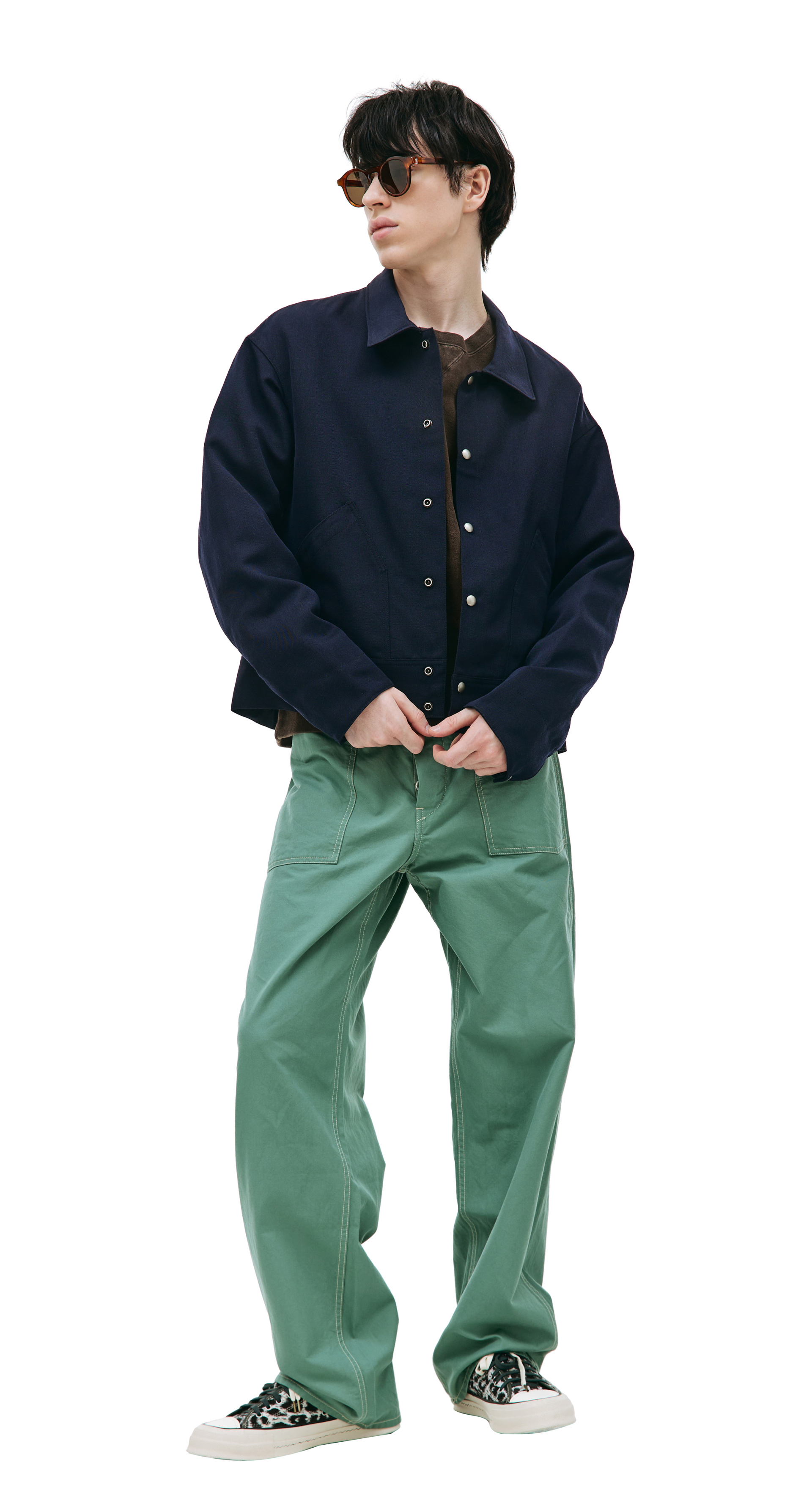 visvim Куртка Alpha с накладными карманами