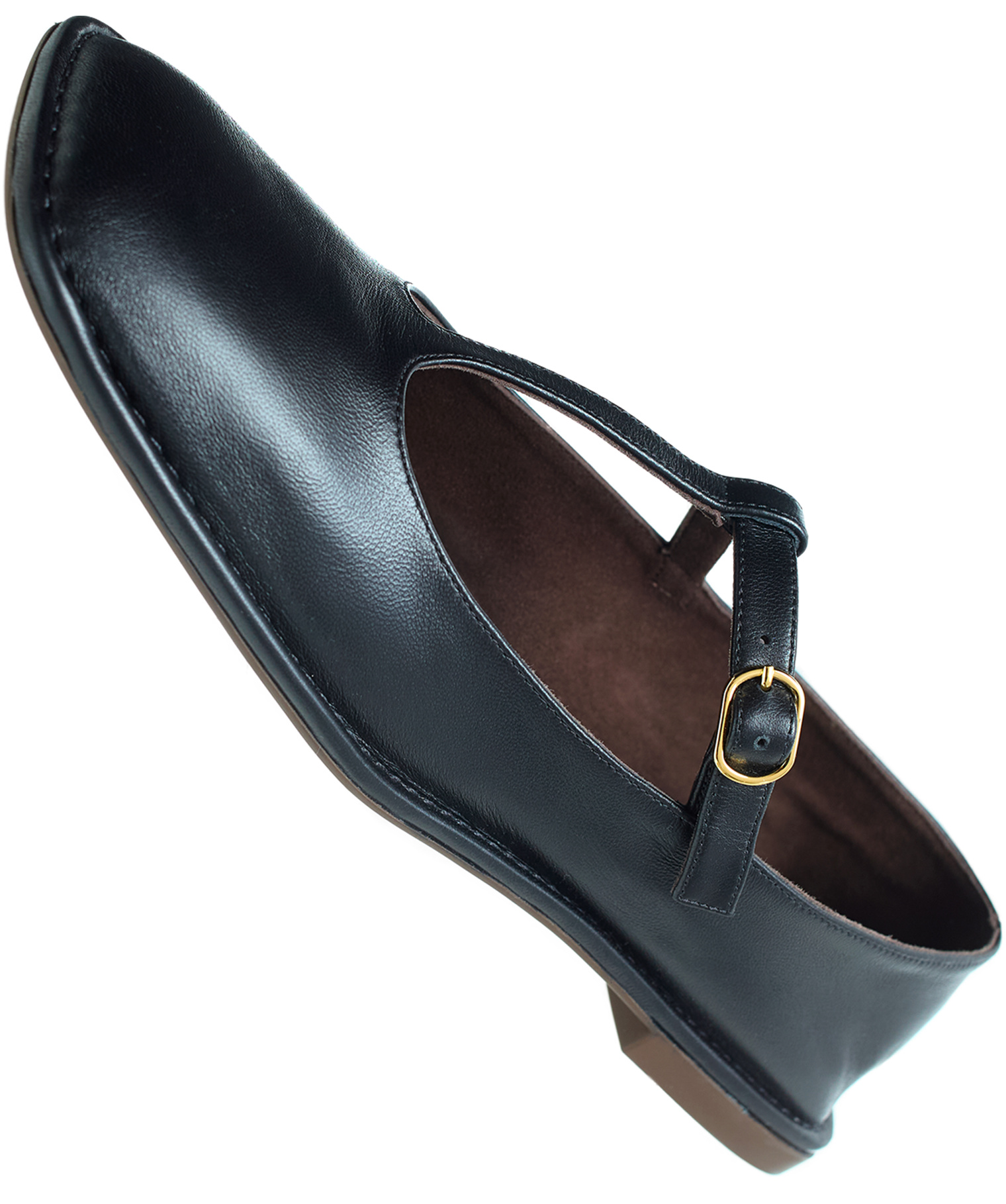 The Row Кожаные сандалии SQUARE T-STRAP