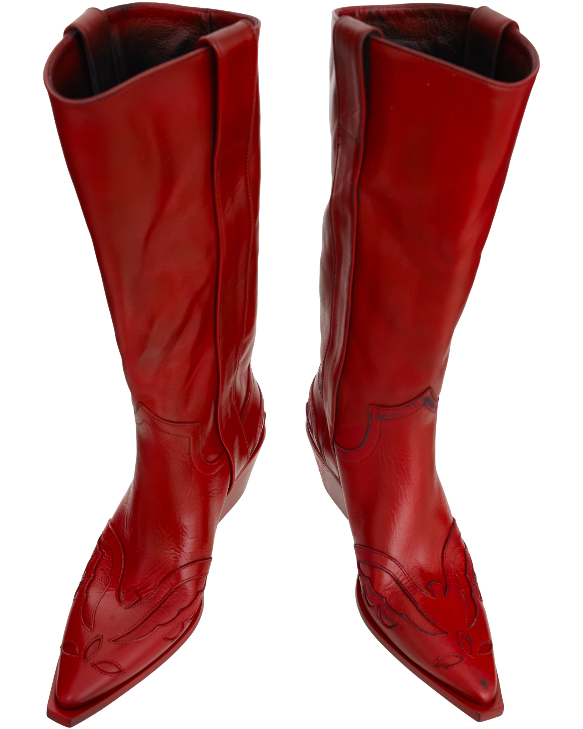 Enfants Riches Déprimés Кожаные сапоги-казаки