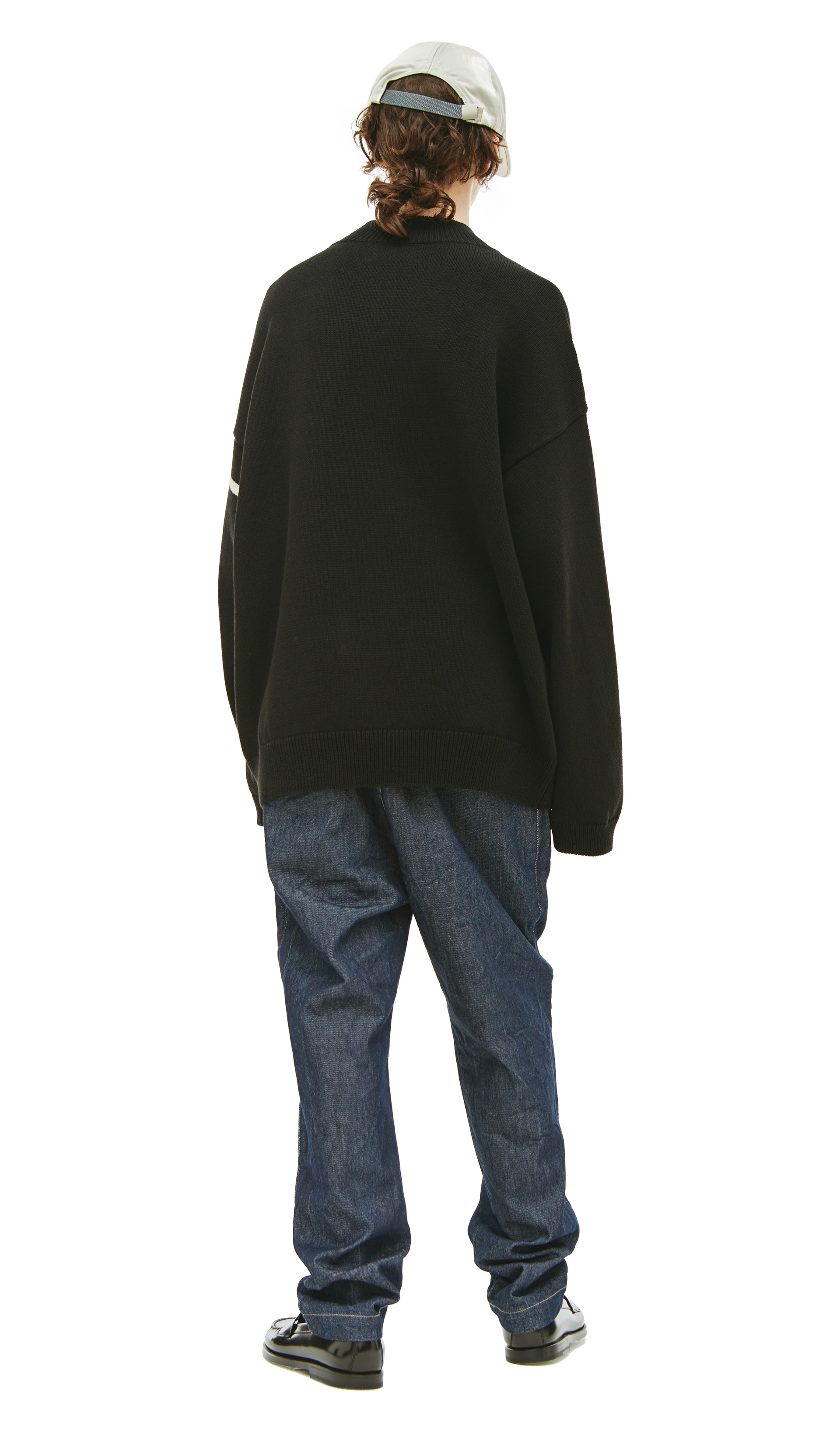 Enfants Riches Déprimés Оверсайз свитер Goth Couple