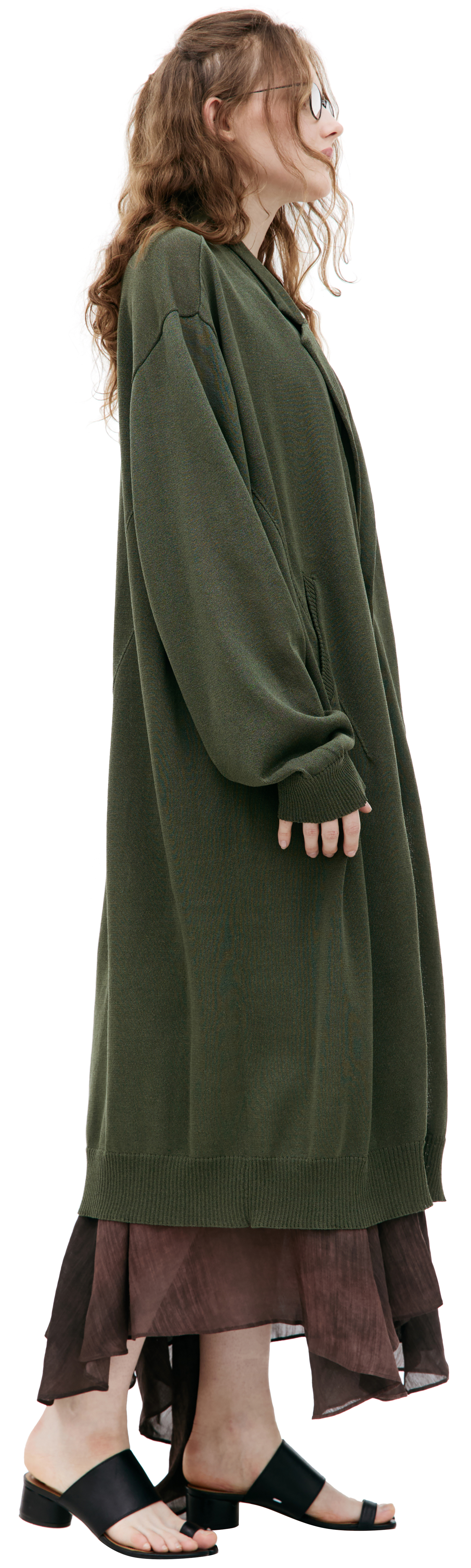 Undercover Длинный кардиган с логотипом