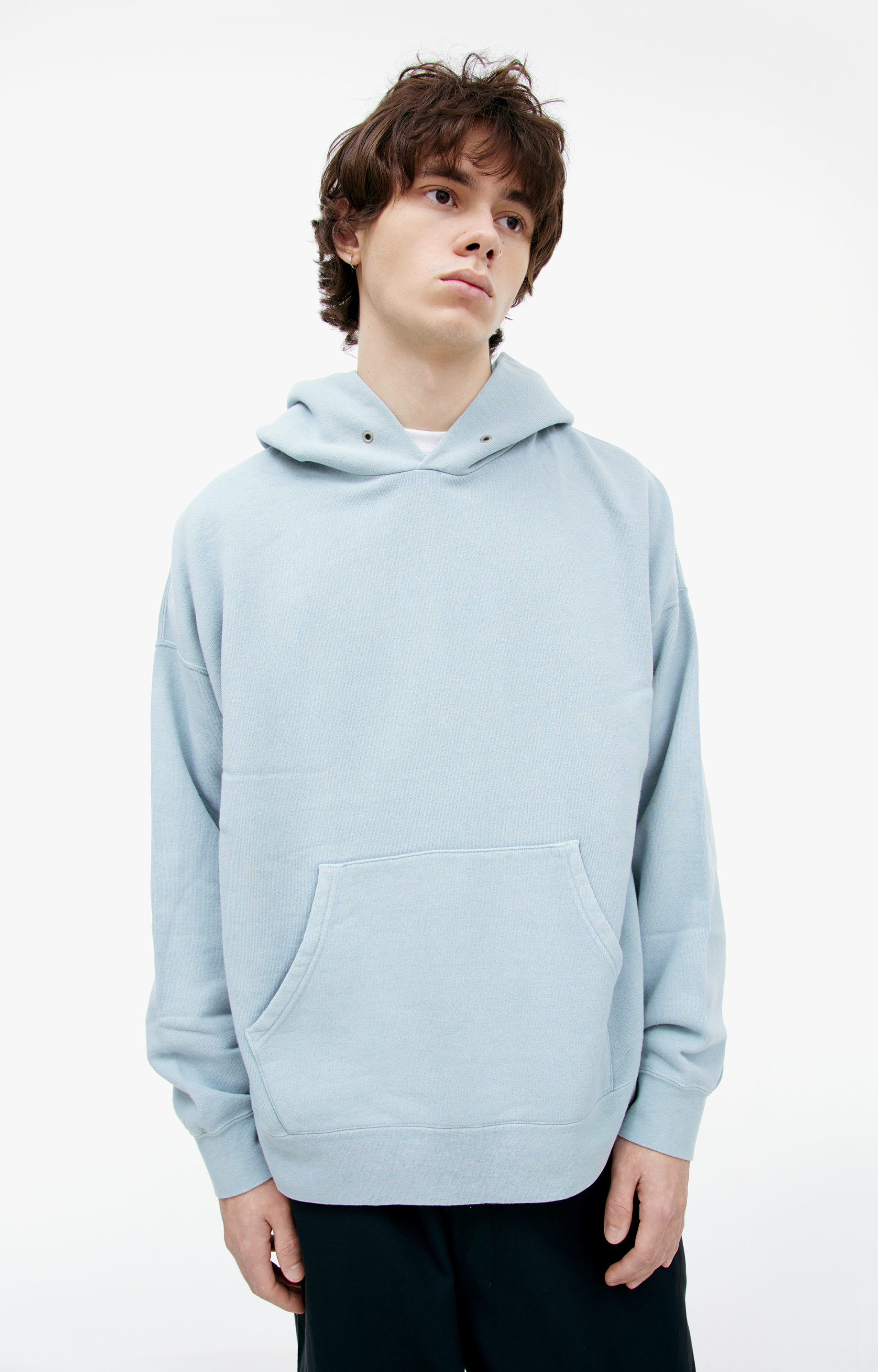 visvim Базовое худи из хлопка