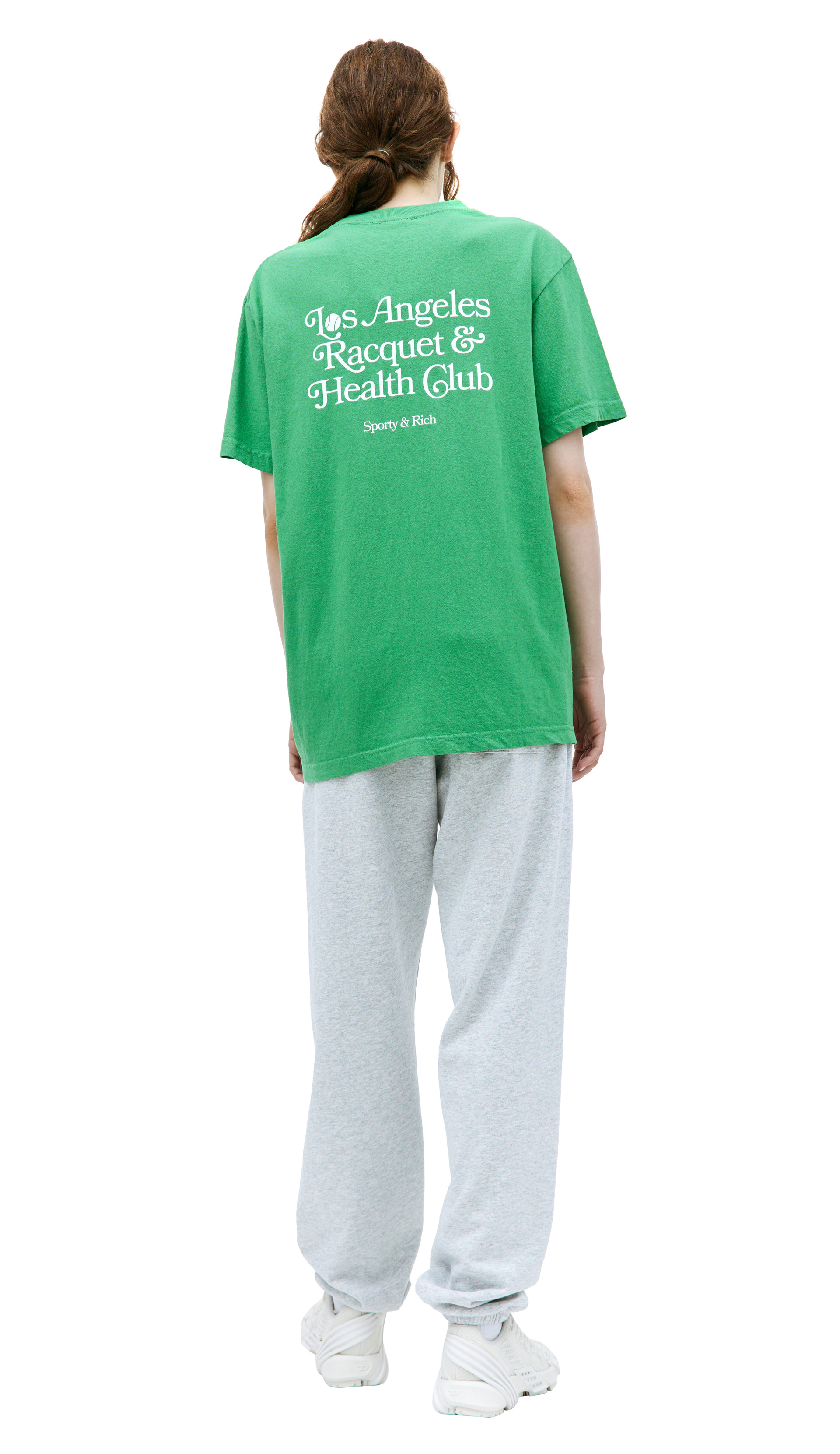 SPORTY & RICH Футболка с принтом \'LA Racquet\'