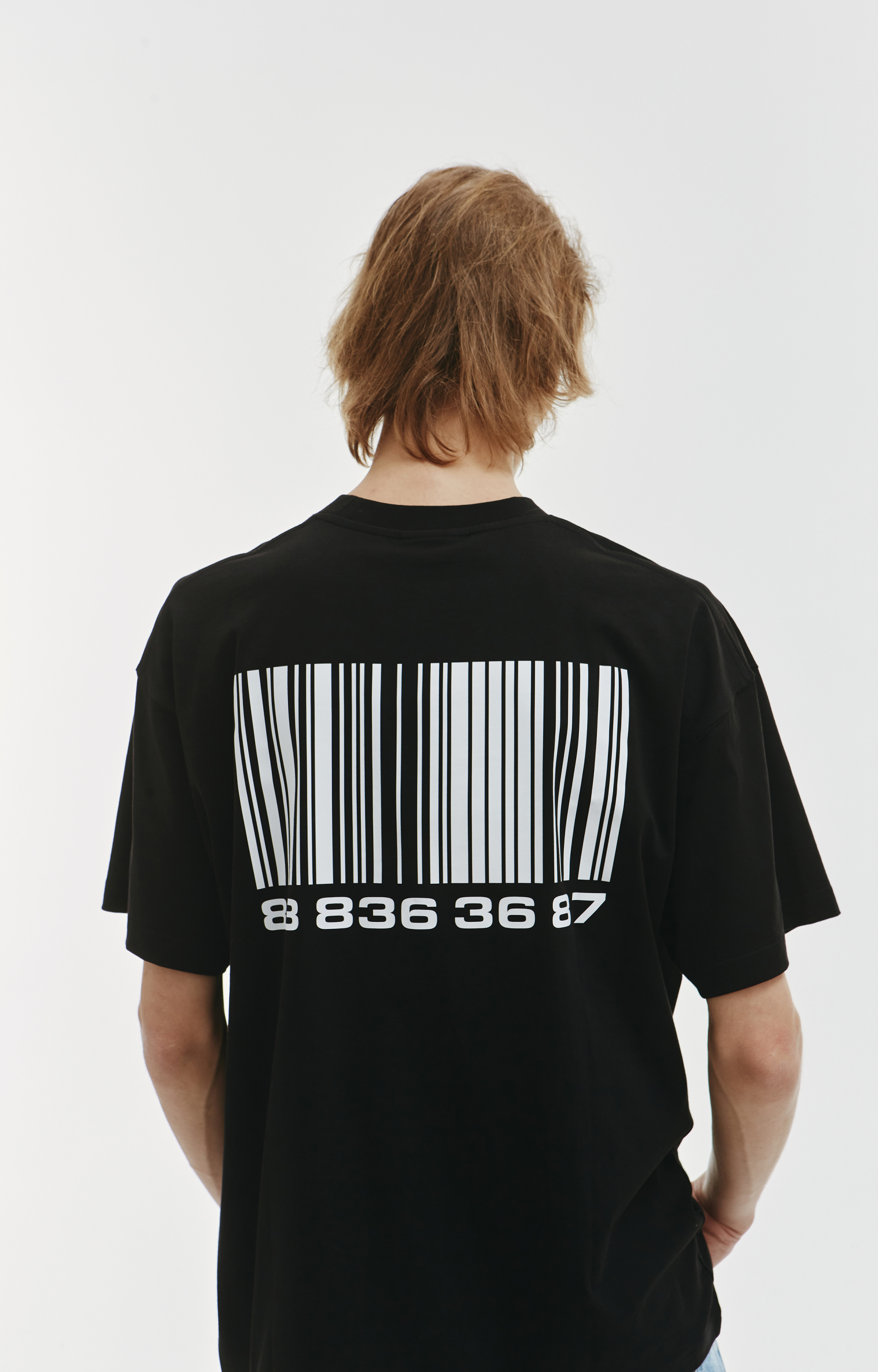 VTMNTS Футболка с принтом Back to the future