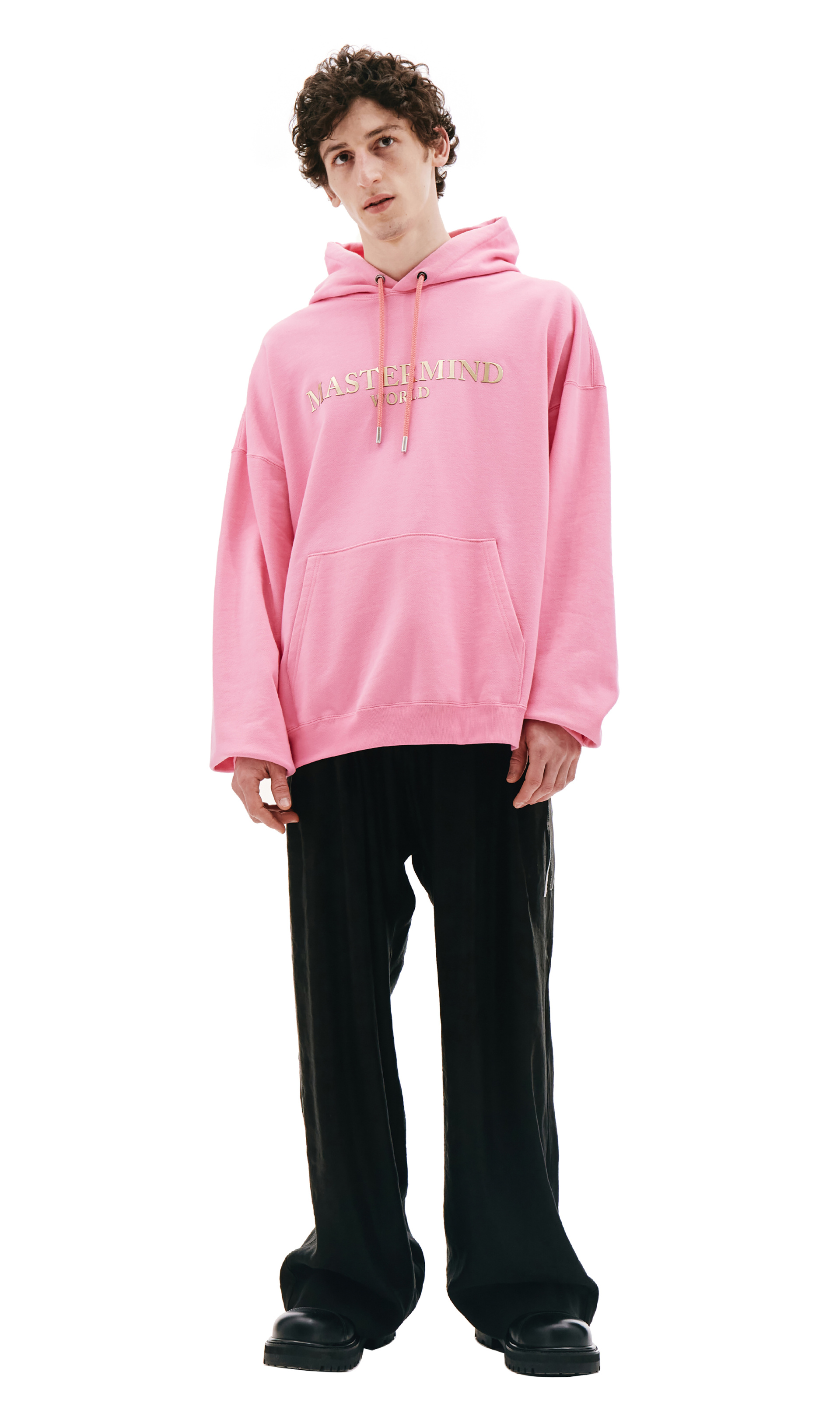 Mastermind WORLD Хлопковое худи с логотипом и черепом