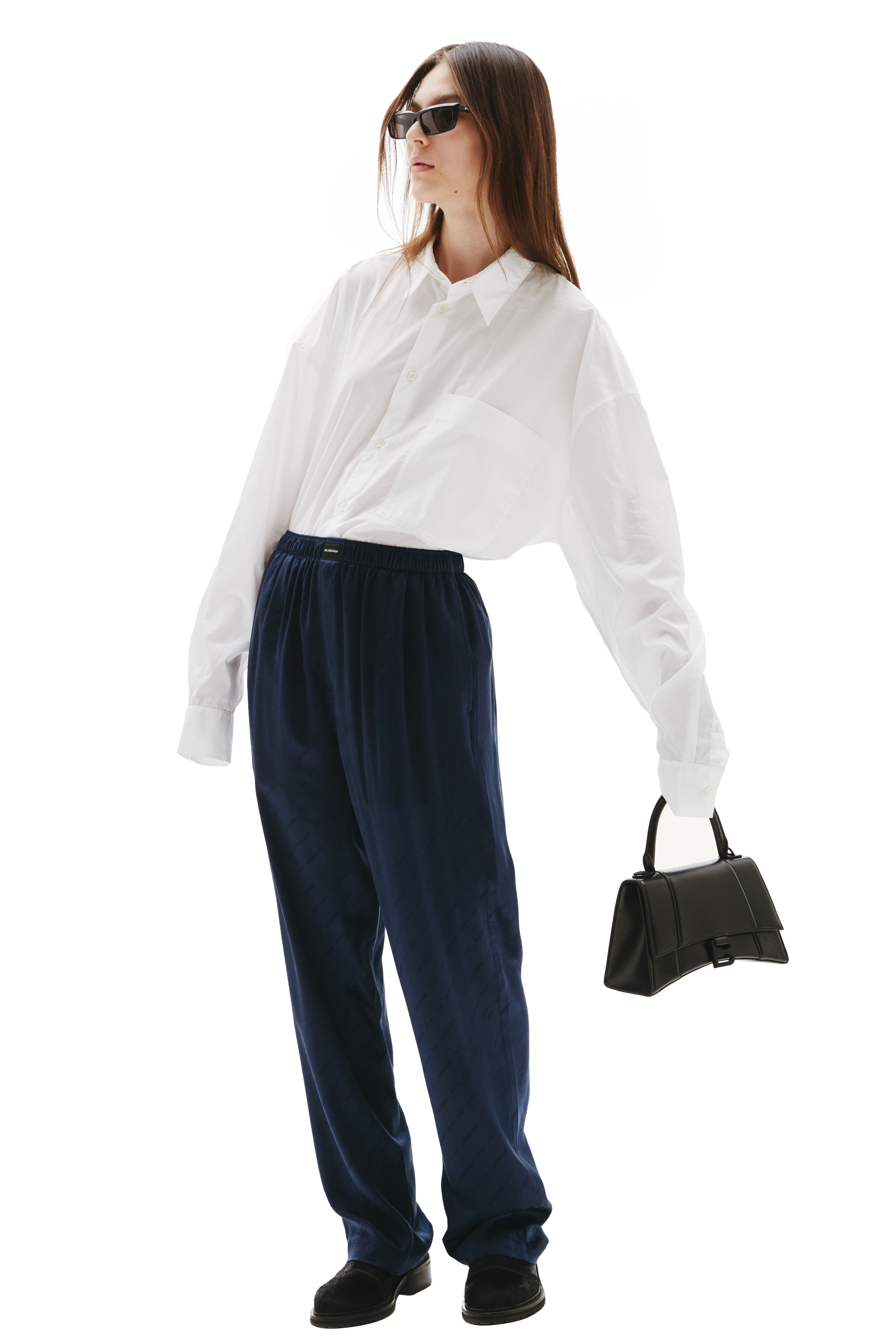 Balenciaga Брюки с принтом All Over Logo