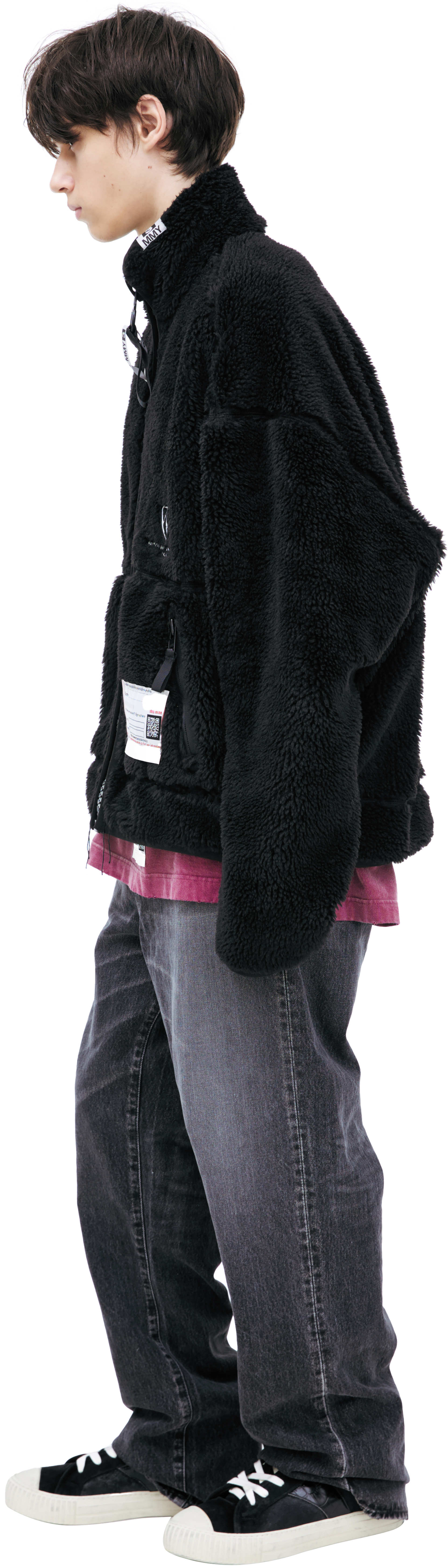 Maison Mihara Yasuhiro Оверсайз куртка с патчем