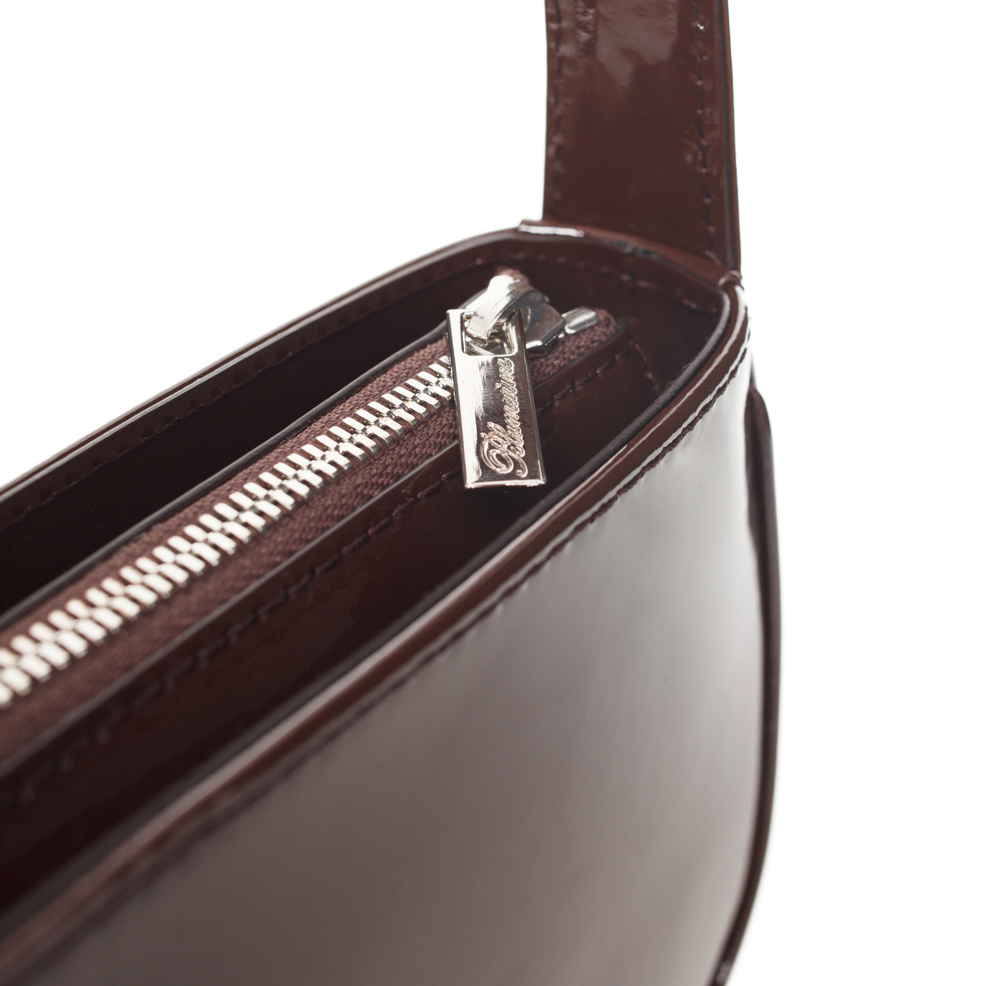 Blumarine Сумка Borsa mini из лакированной кожи