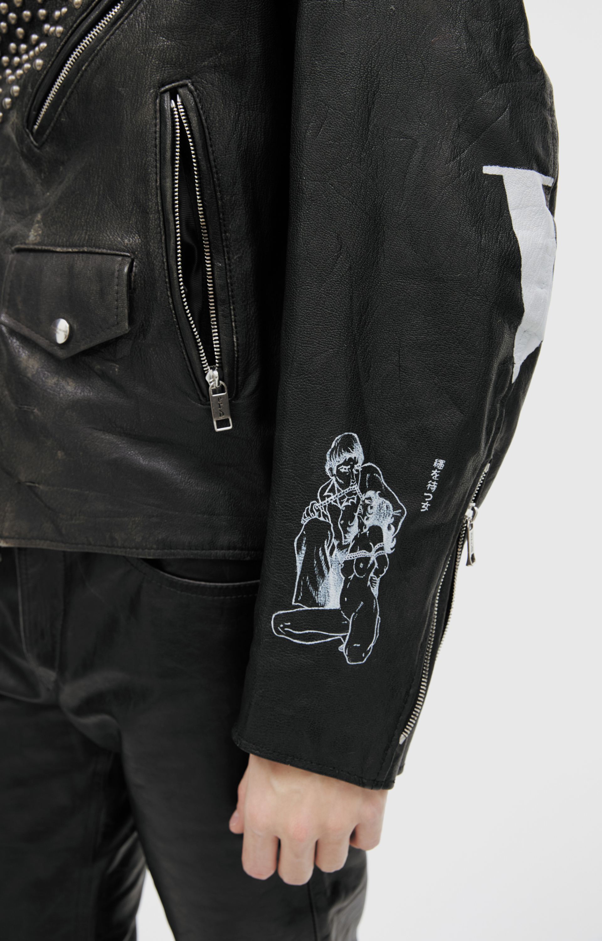 Enfants Riches Déprimés Куртка CUSTOM HANDWORKED CRUST #4