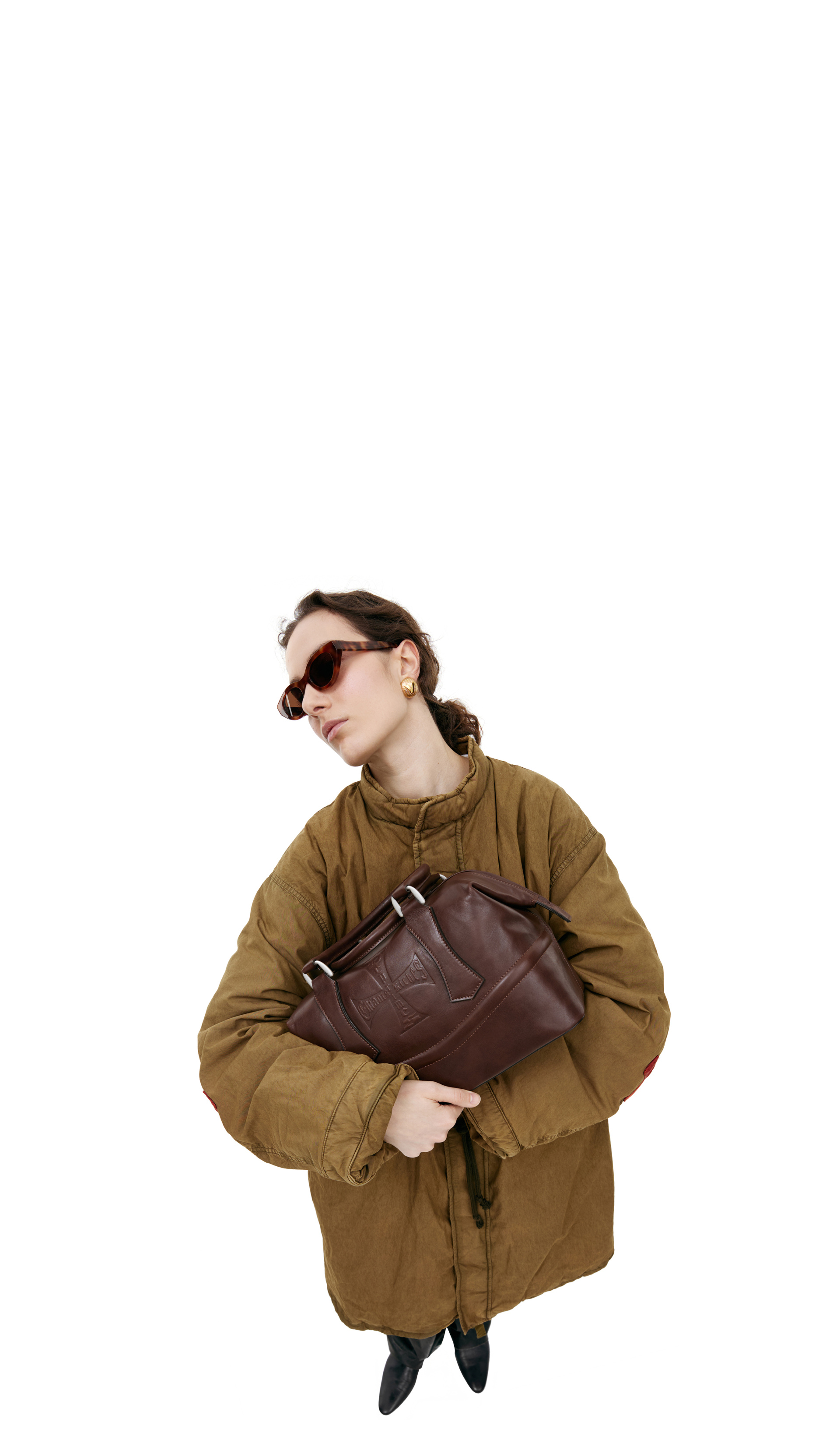 Enfants Riches Déprimés Куртка с крестами на рукавах