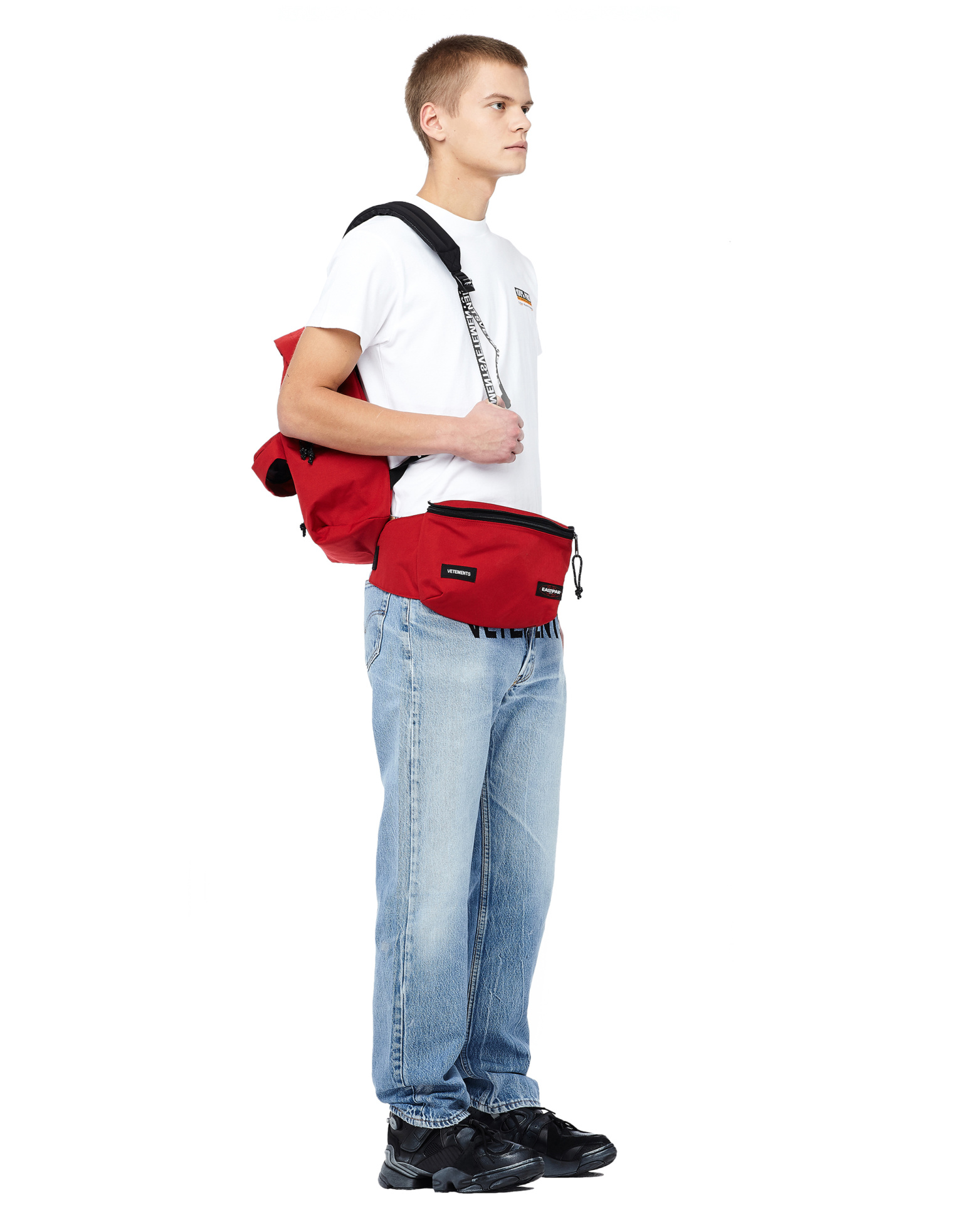 VETEMENTS Рюкзак с сумкой на пояс Eastpak