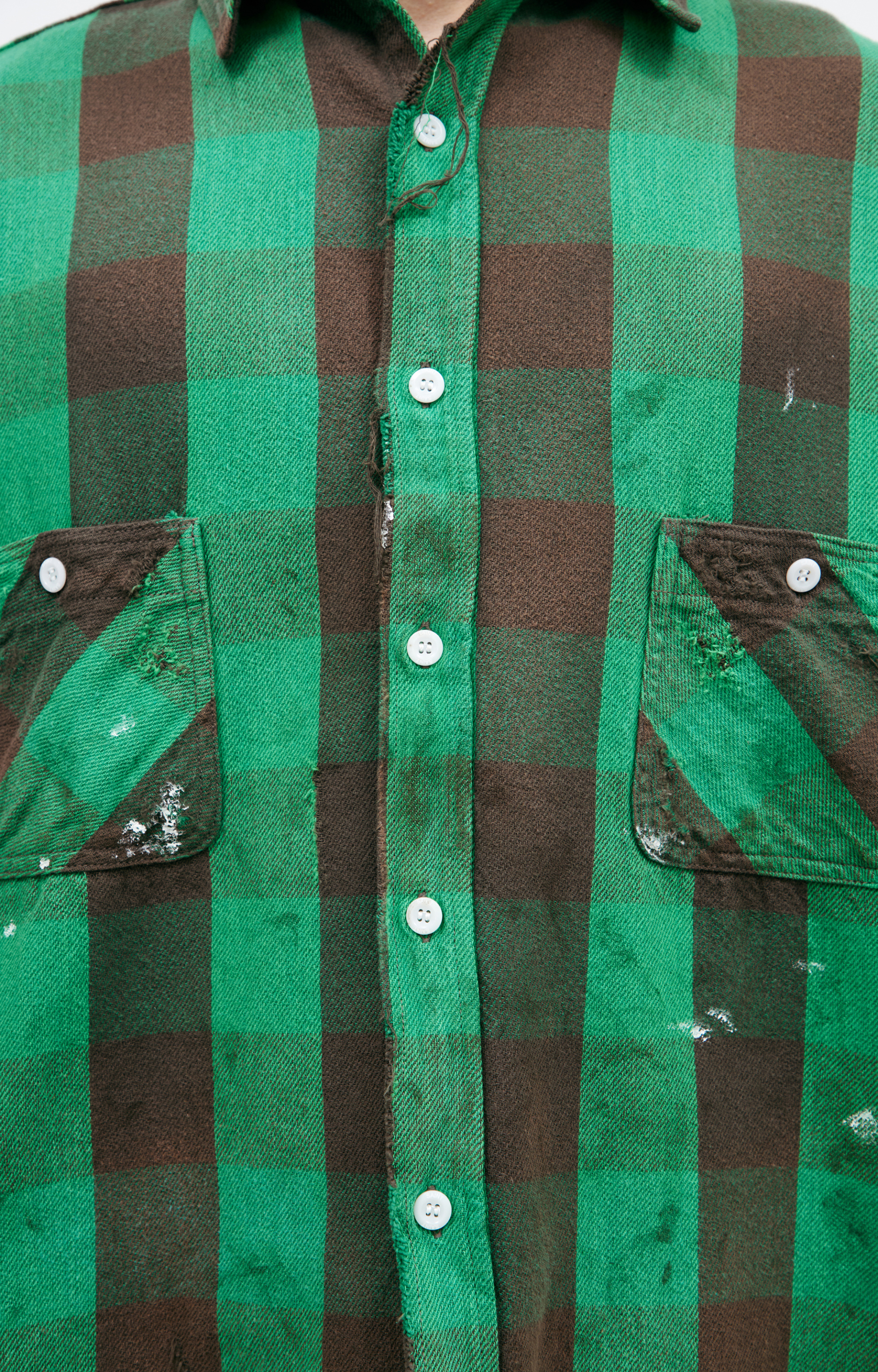 Saint Mxxxxxx Хлопковая рубашка в клетку