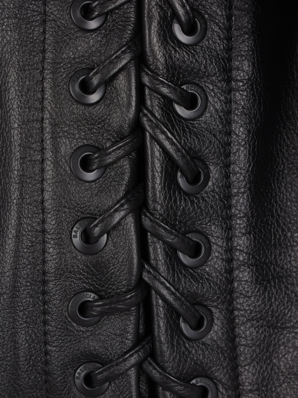 Balenciaga Черная куртка из кожи