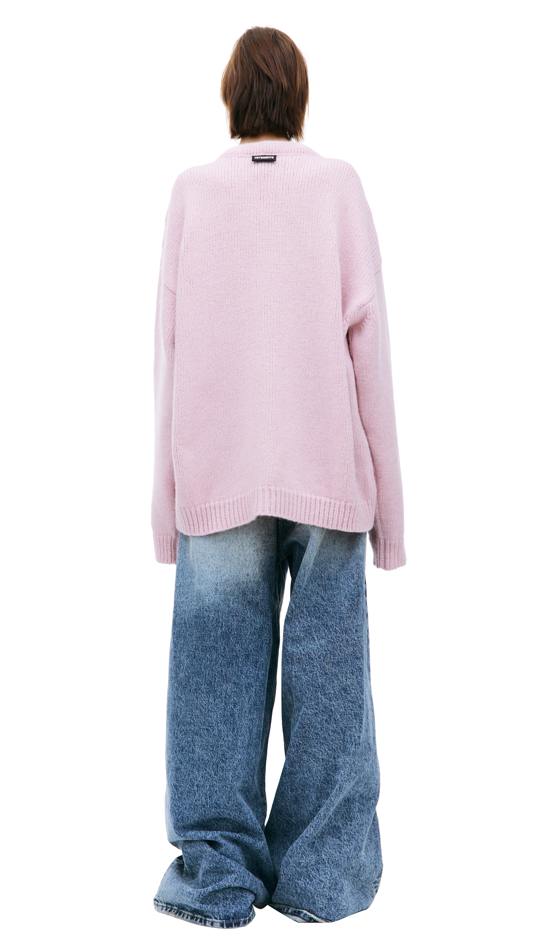 VETEMENTS Оверсайз кардиган с декоративными пуговицами