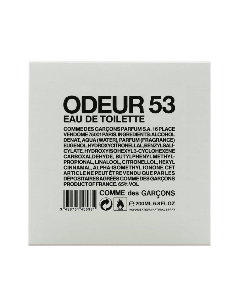 Comme des Garcons Parfum Туалетная вода Odeur 53