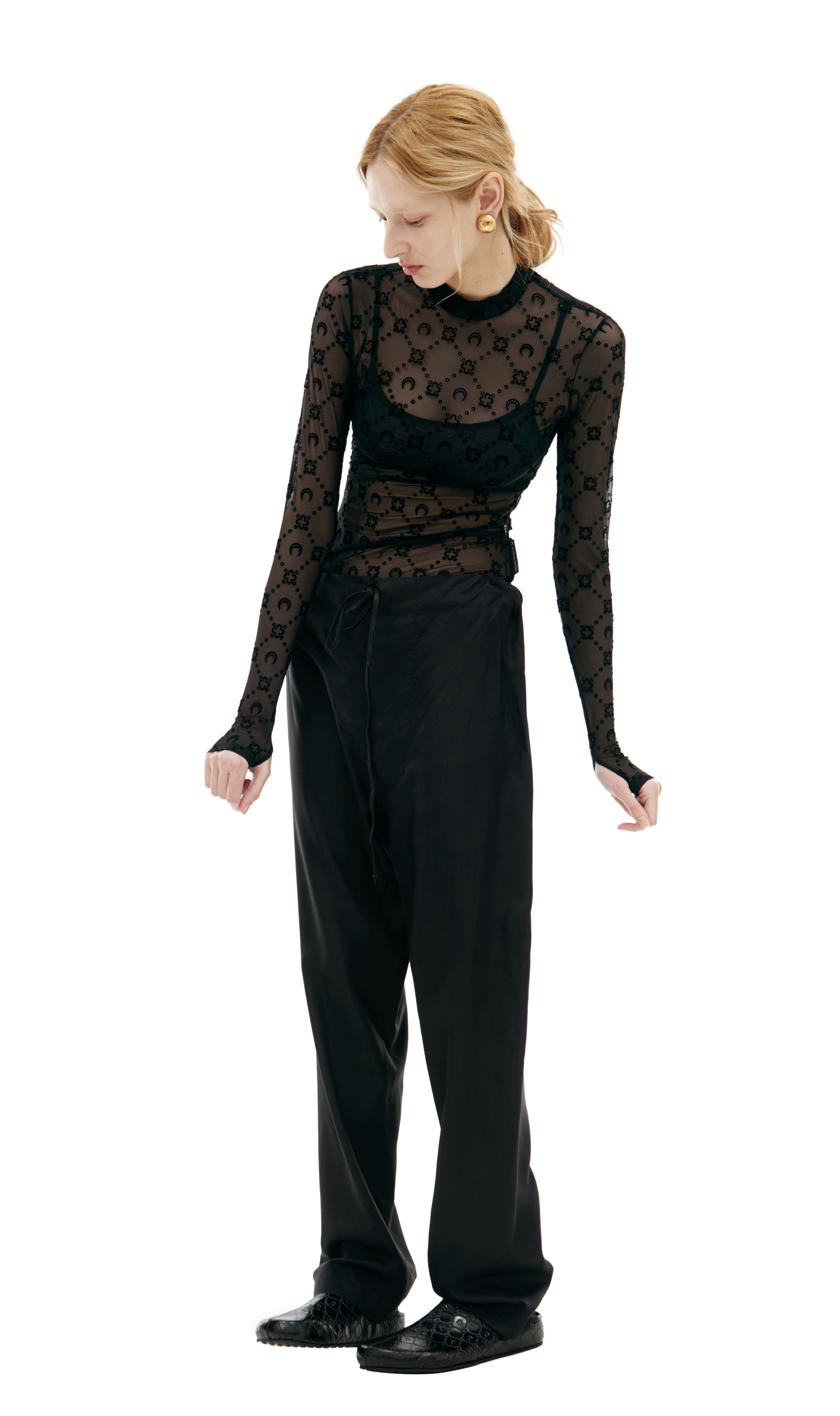 MARINE SERRE Лонгслив