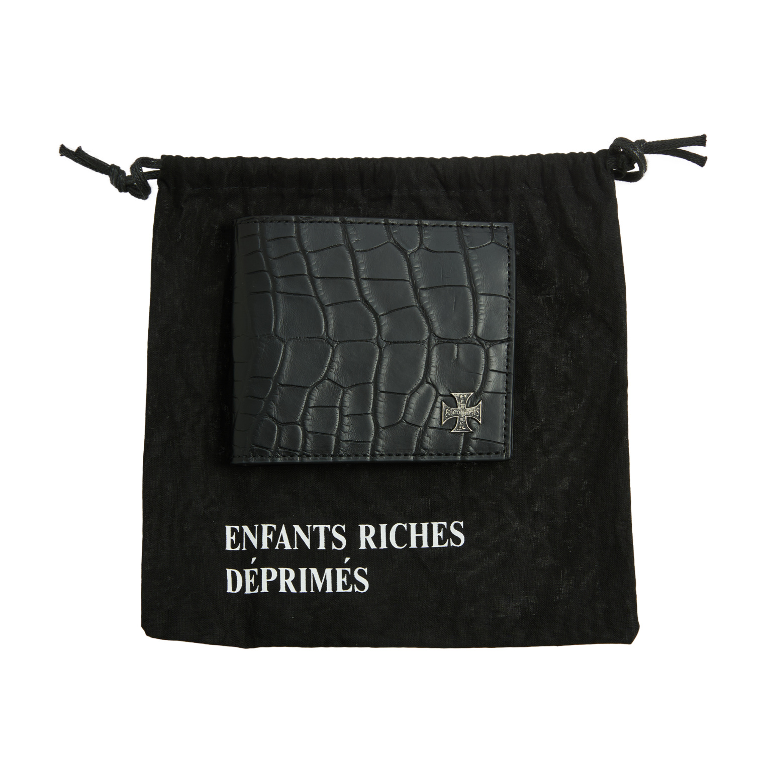 Enfants Riches Déprimés Кожаный кошелек с крестом