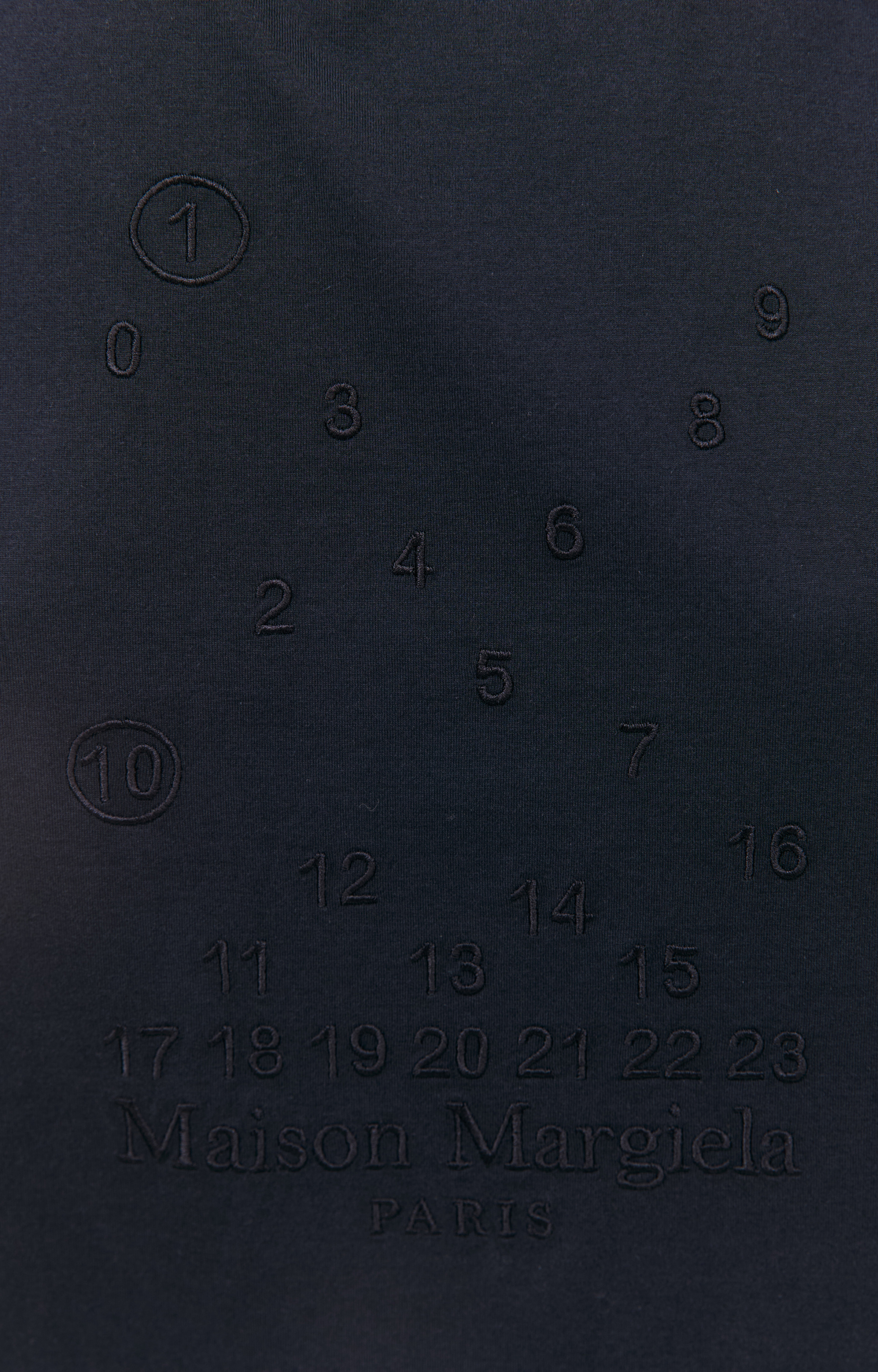 Maison Margiela Футболка с вышивкой логотипа