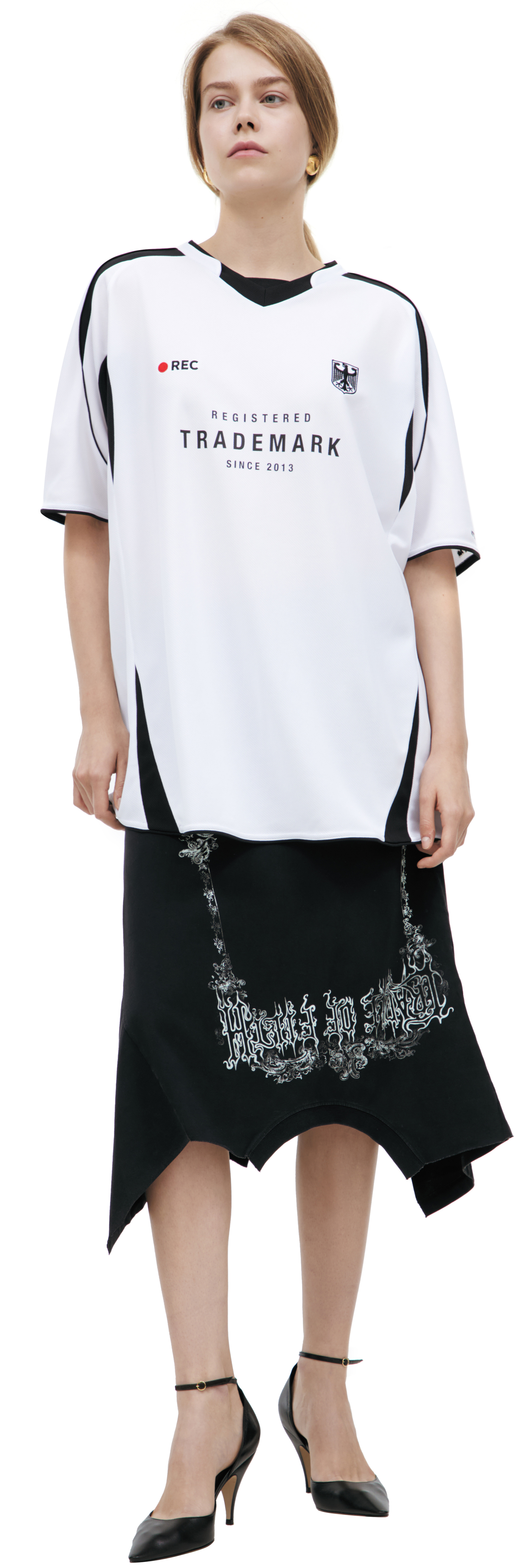 VETEMENTS Футболка джерси