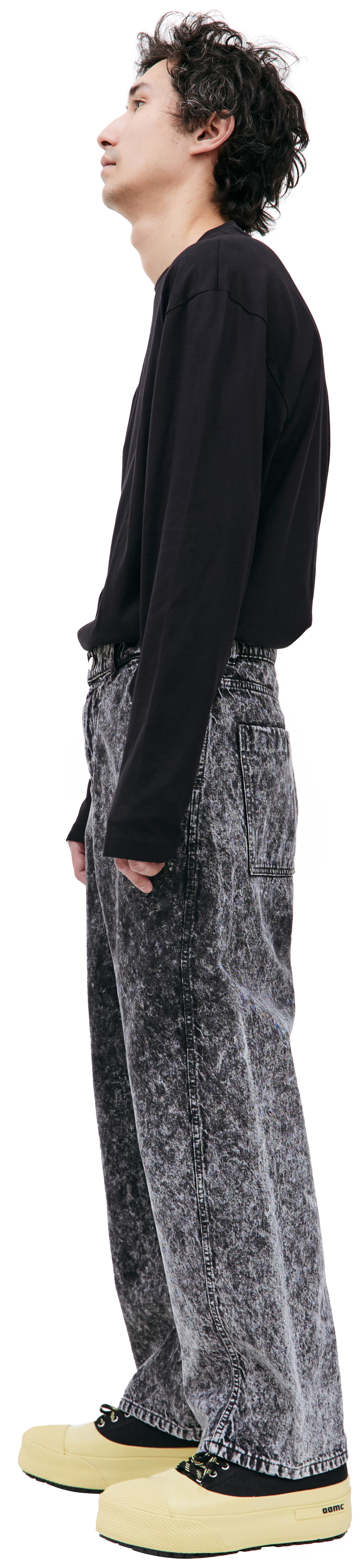 OAMC Вареные джинсы CORTES