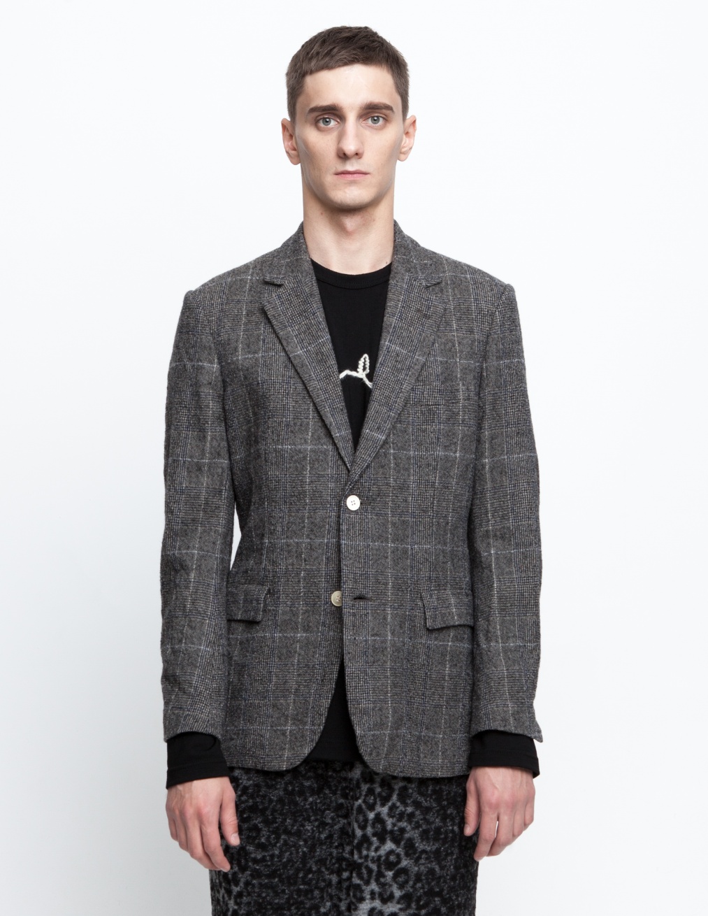 08sircus Пиджак в клетку