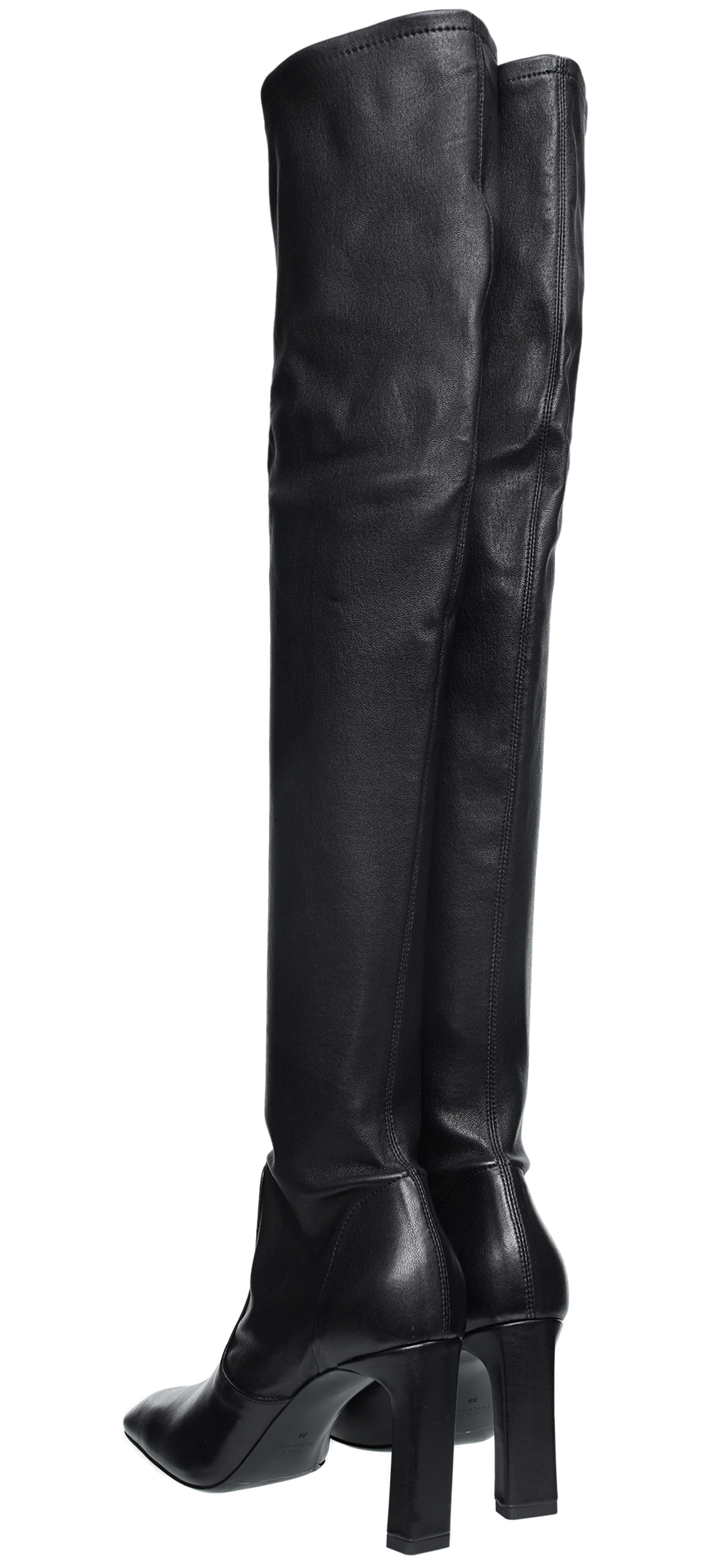 TOTEME Кожаные сапоги на каблуке