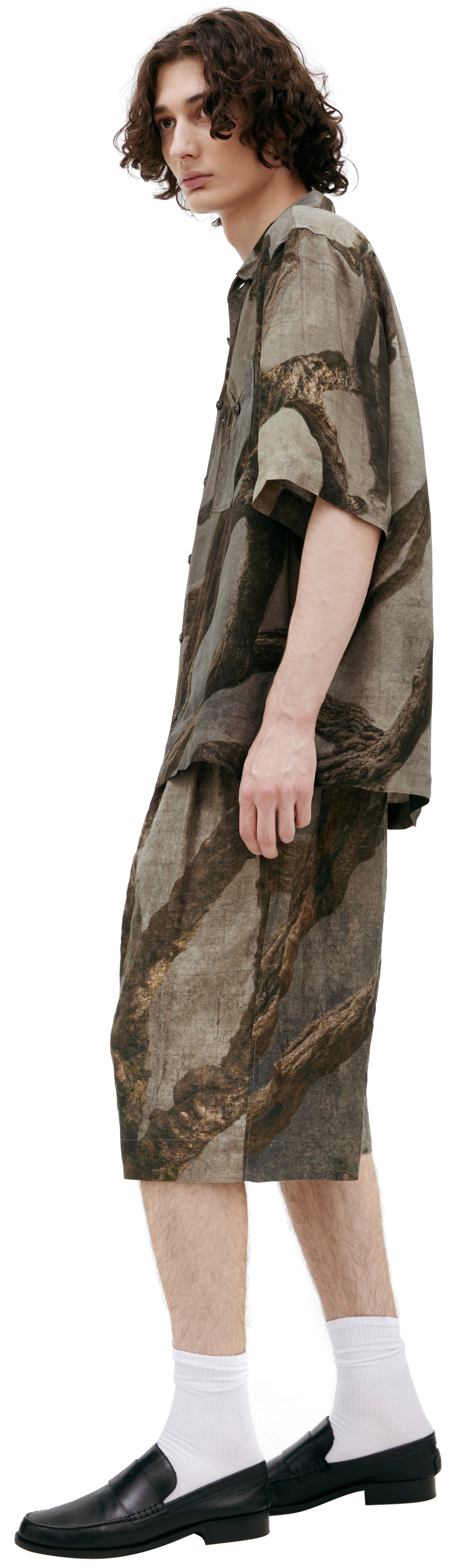 Ziggy Chen Рубашка с коротким рукавом