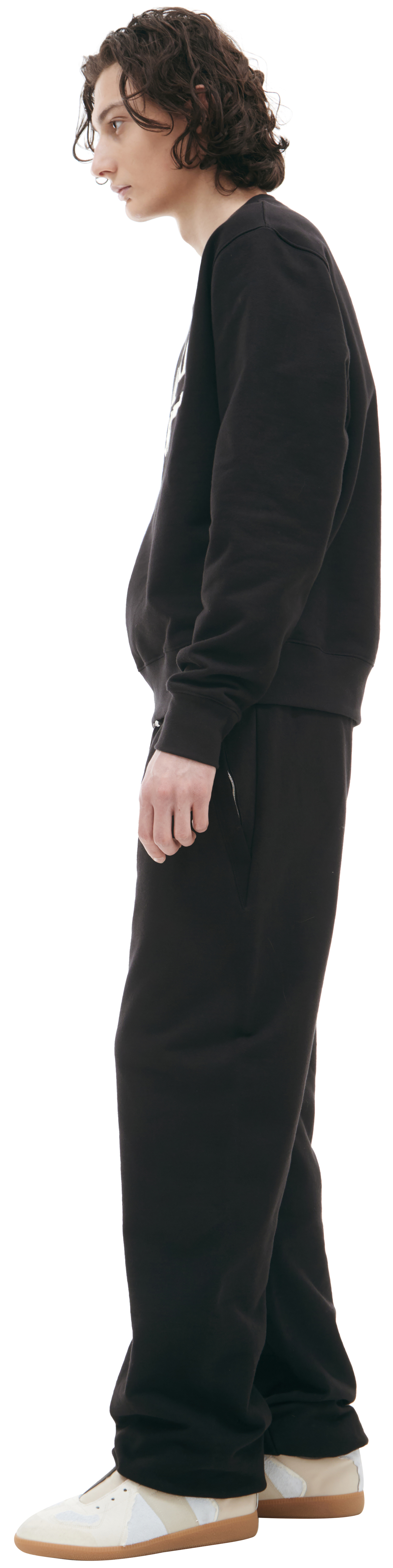 AMIRI Черный свитшот с логотипом