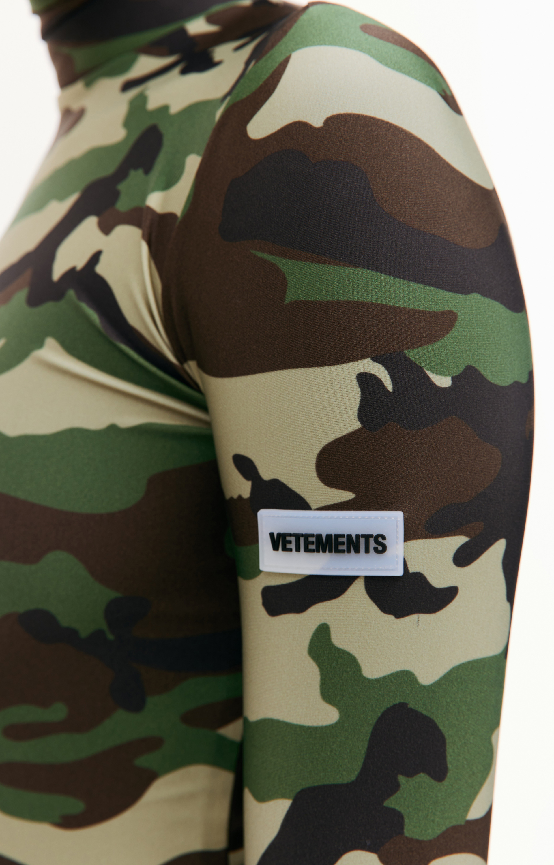 VETEMENTS Платье с рукавами-перчатками