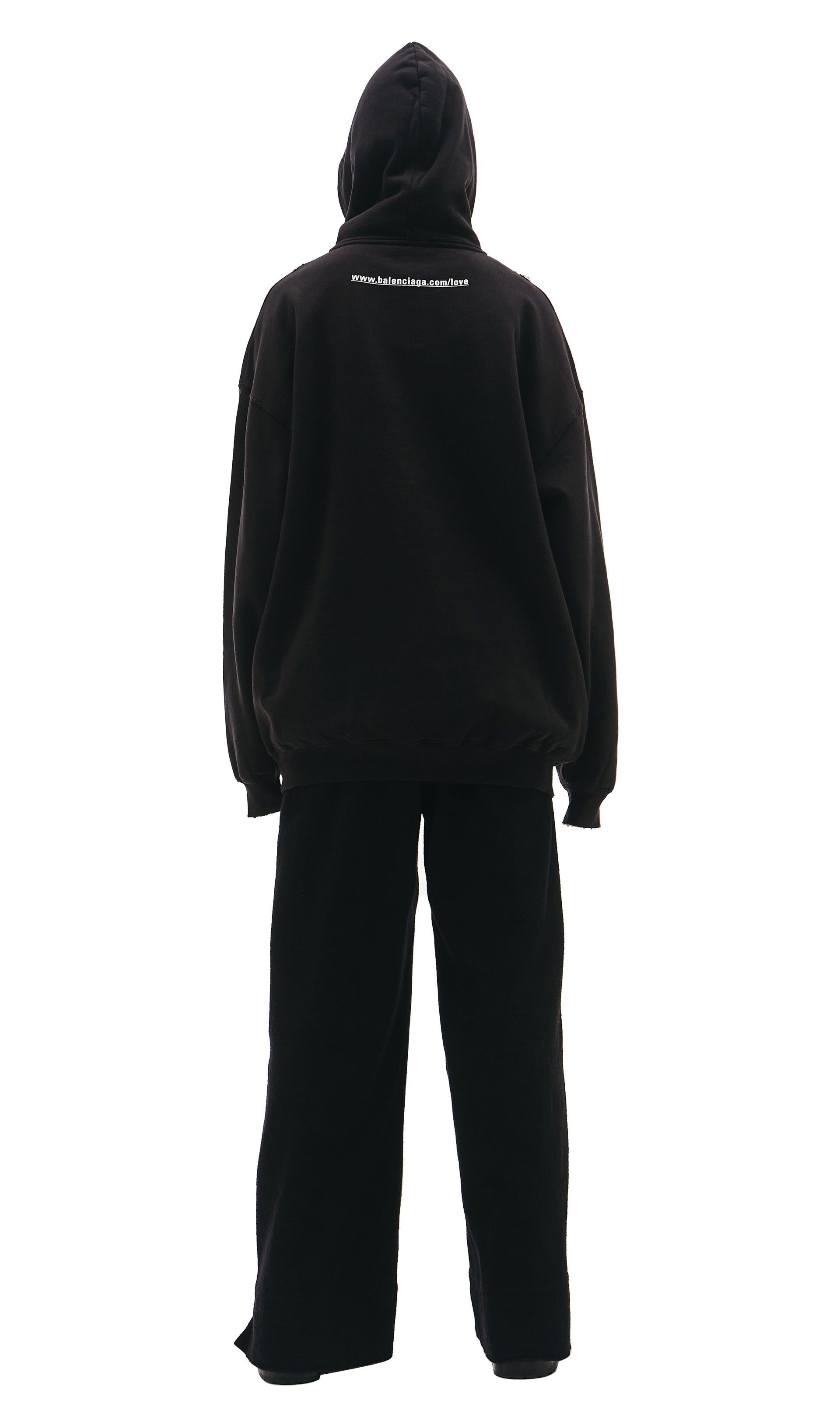 Balenciaga Худи с принтом I Love U