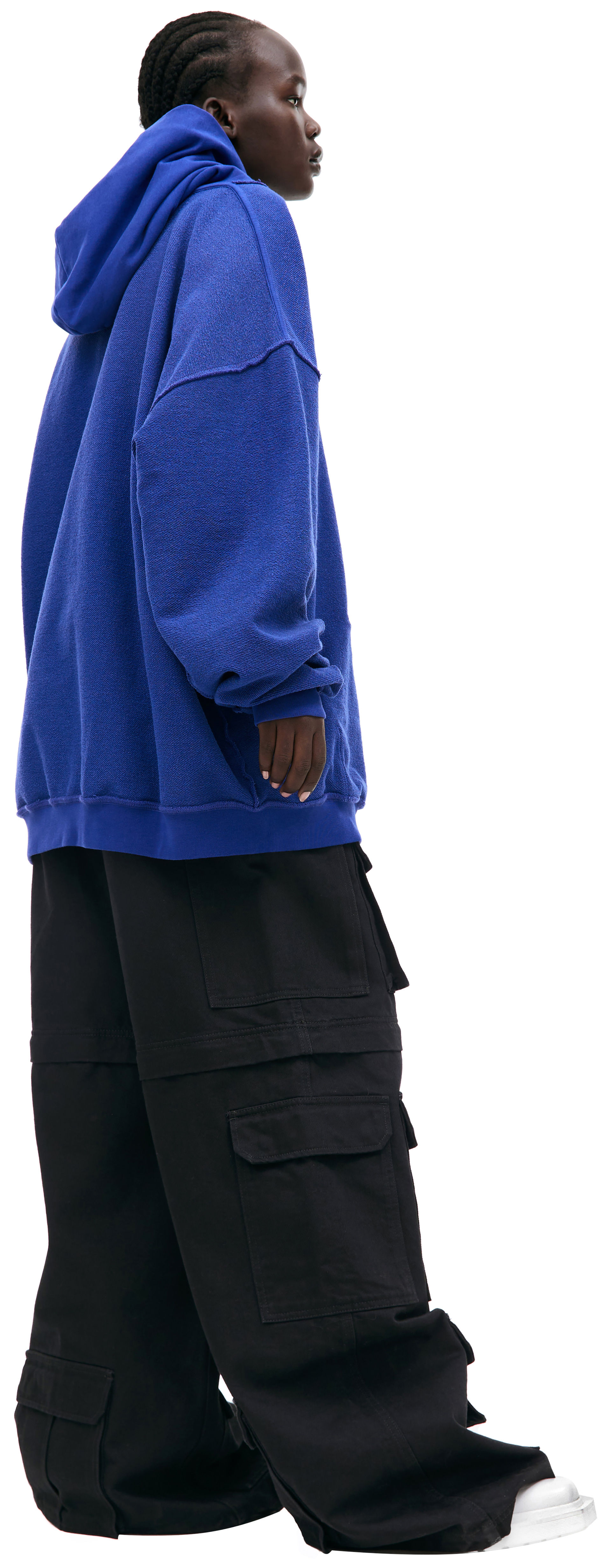 VETEMENTS Худи со швами наизнанку