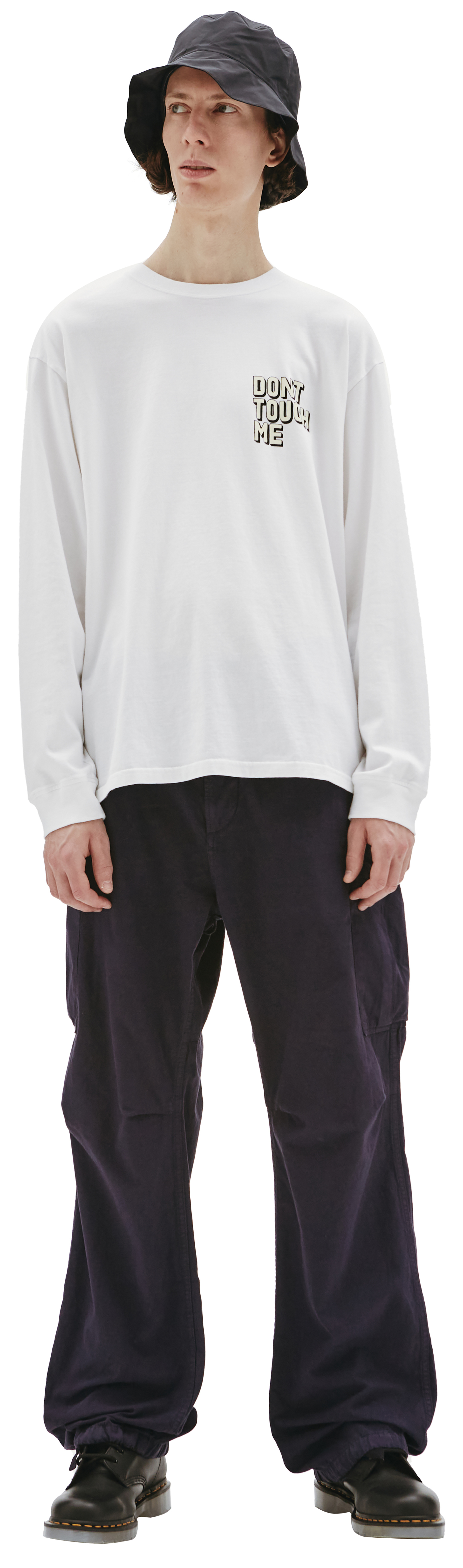 Undercover Белый лонгслив Don\'t touch me