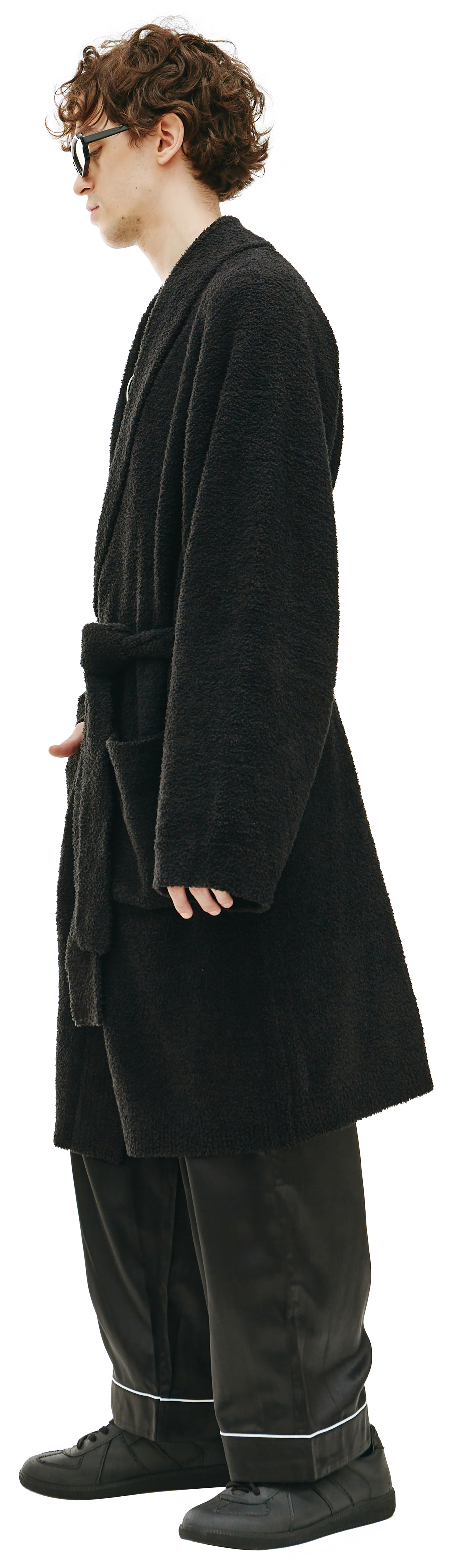 Mastermind WORLD Махровый халат с логотипом