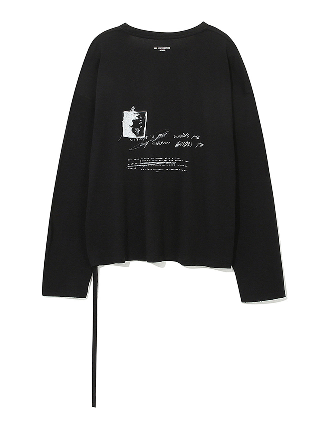 Ann Demeulemeester Лонгслив ARE YOU DREAMING SKETCH