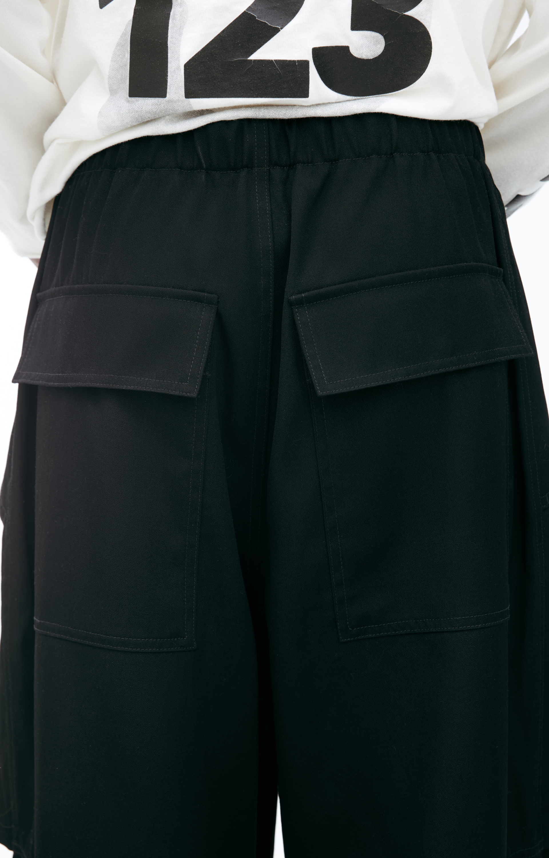 Jil Sander Широкие брюки из шерсти