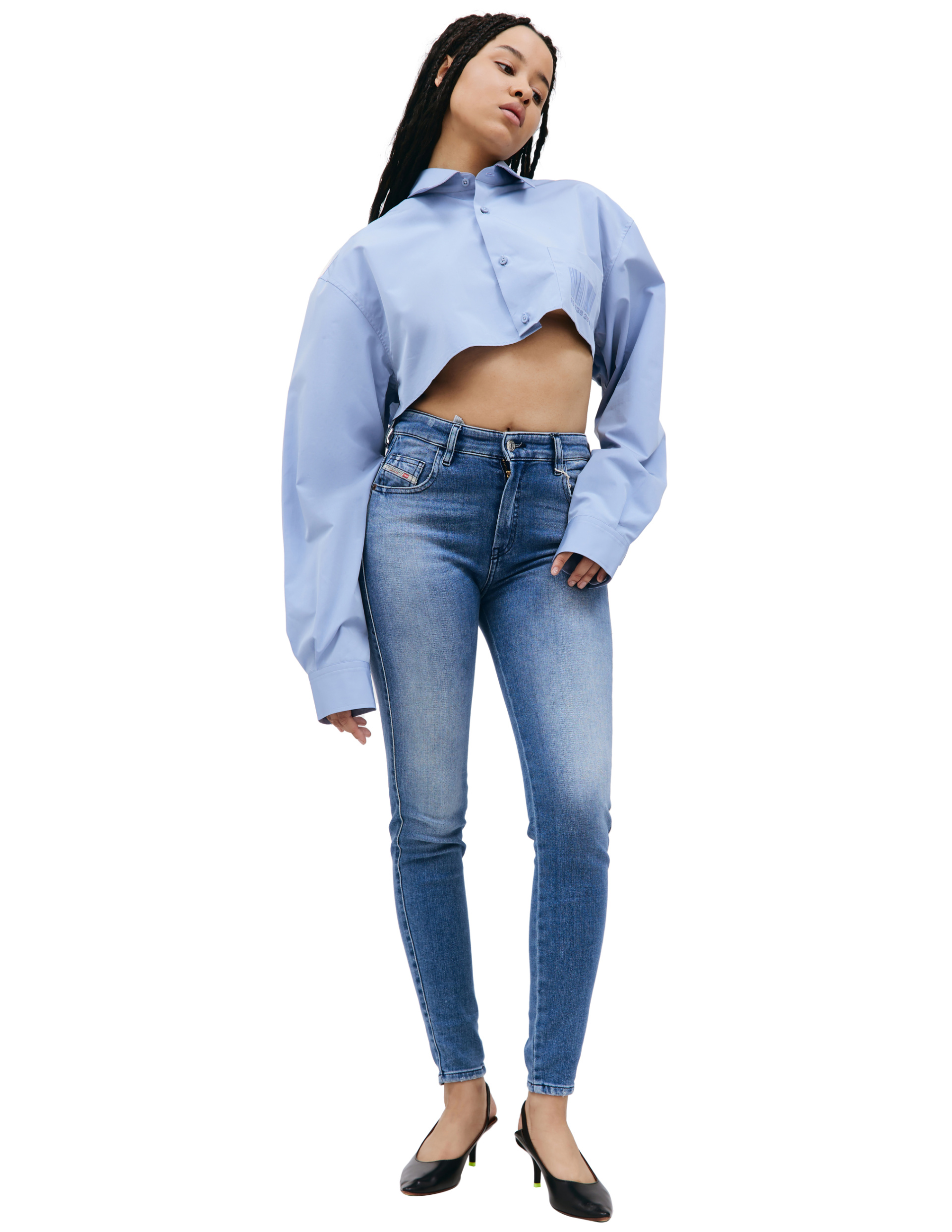 Diesel Зауженные джинсы 1994