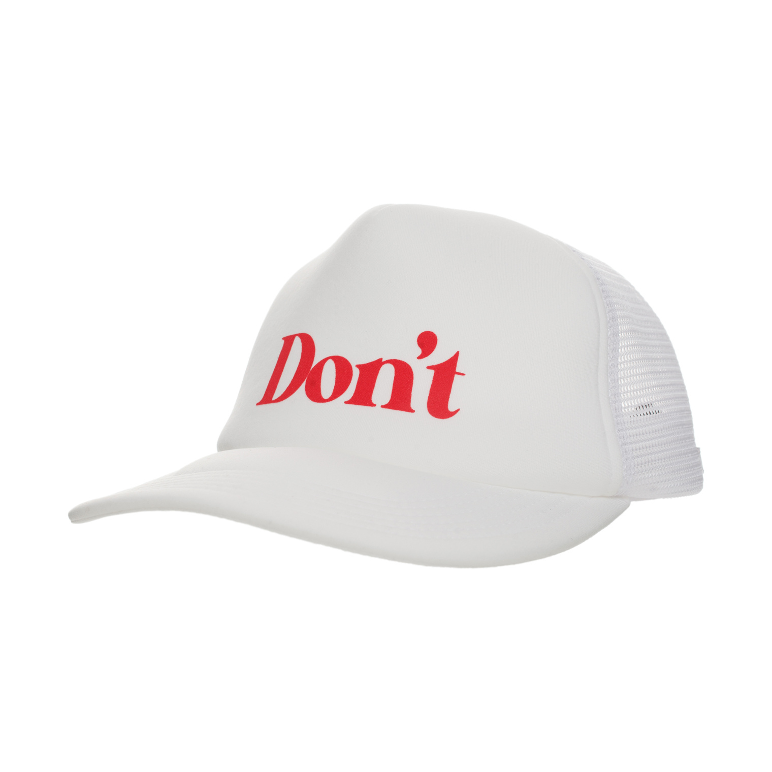 Undercover Белая кепка с принтом \'Don\'t\'