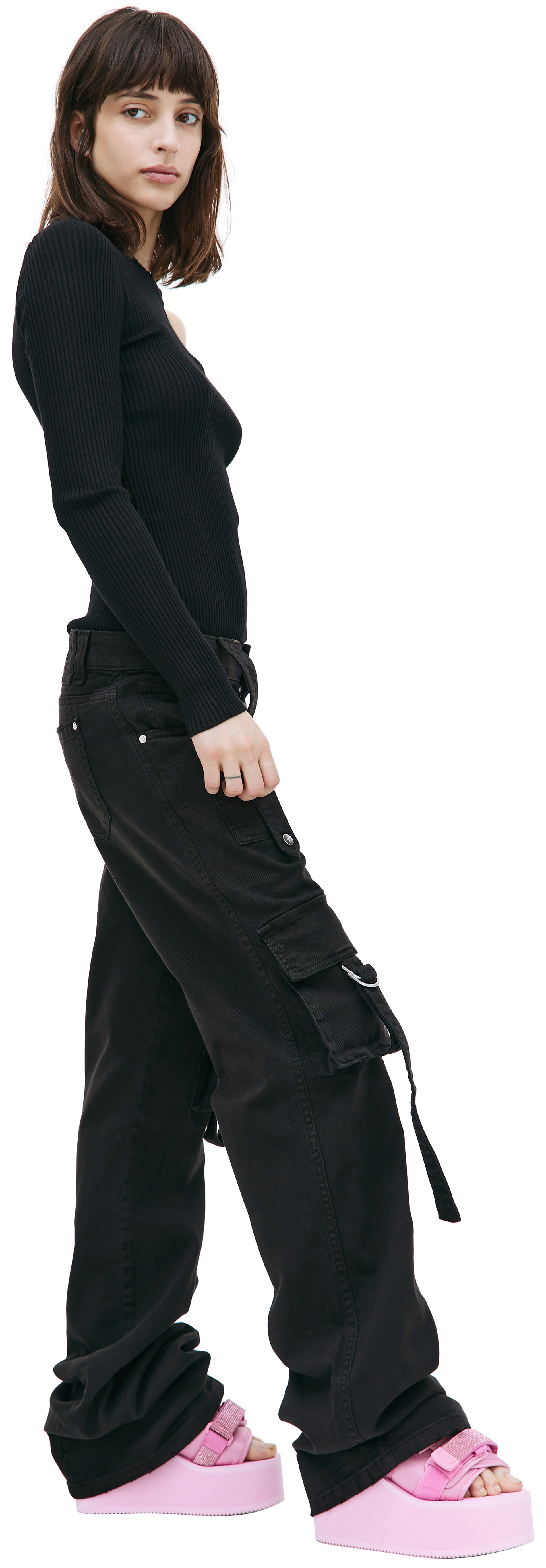 Blumarine Прямые джинсы с карманами