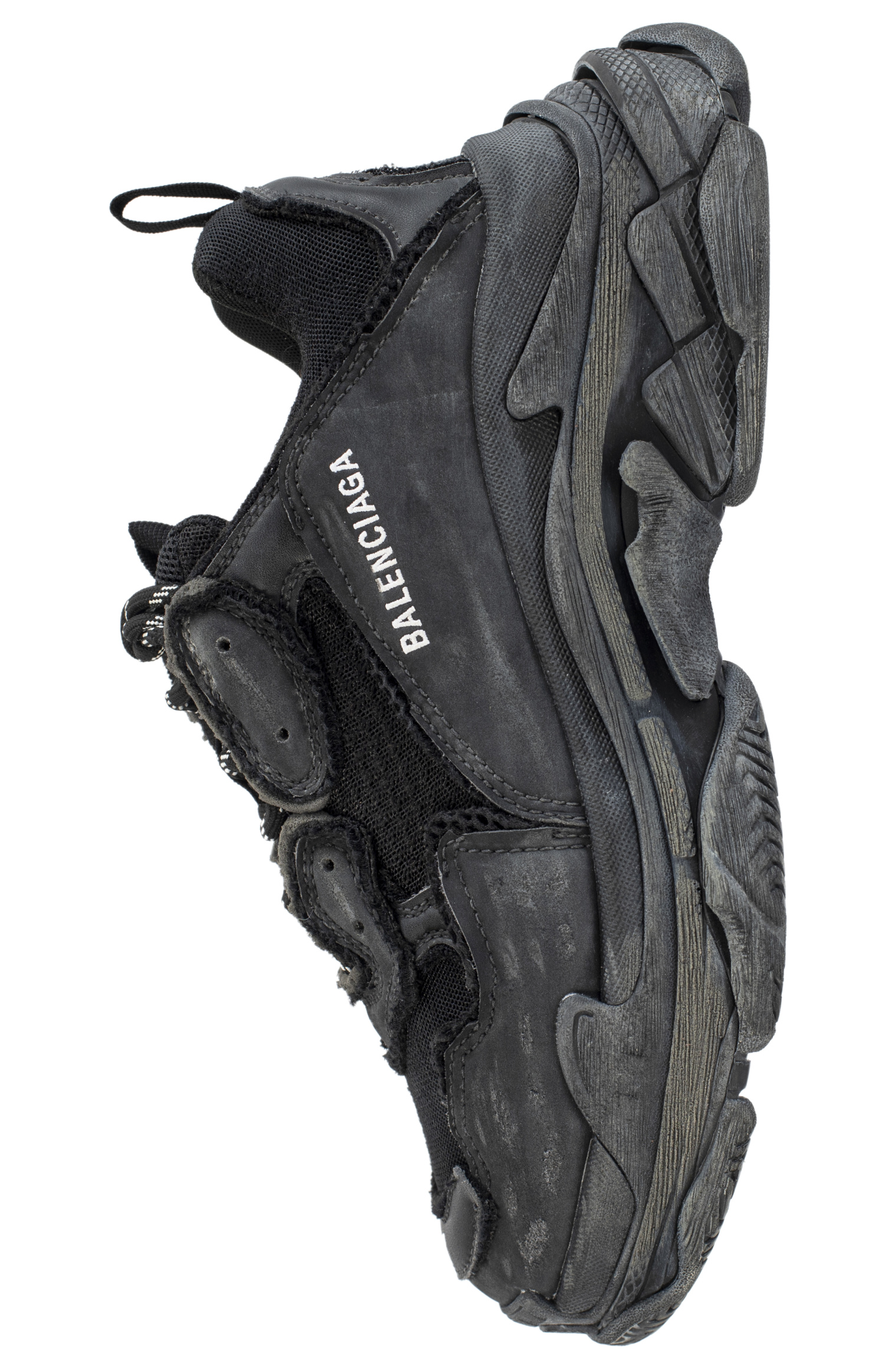 Balenciaga Черные кроссовки Triple S