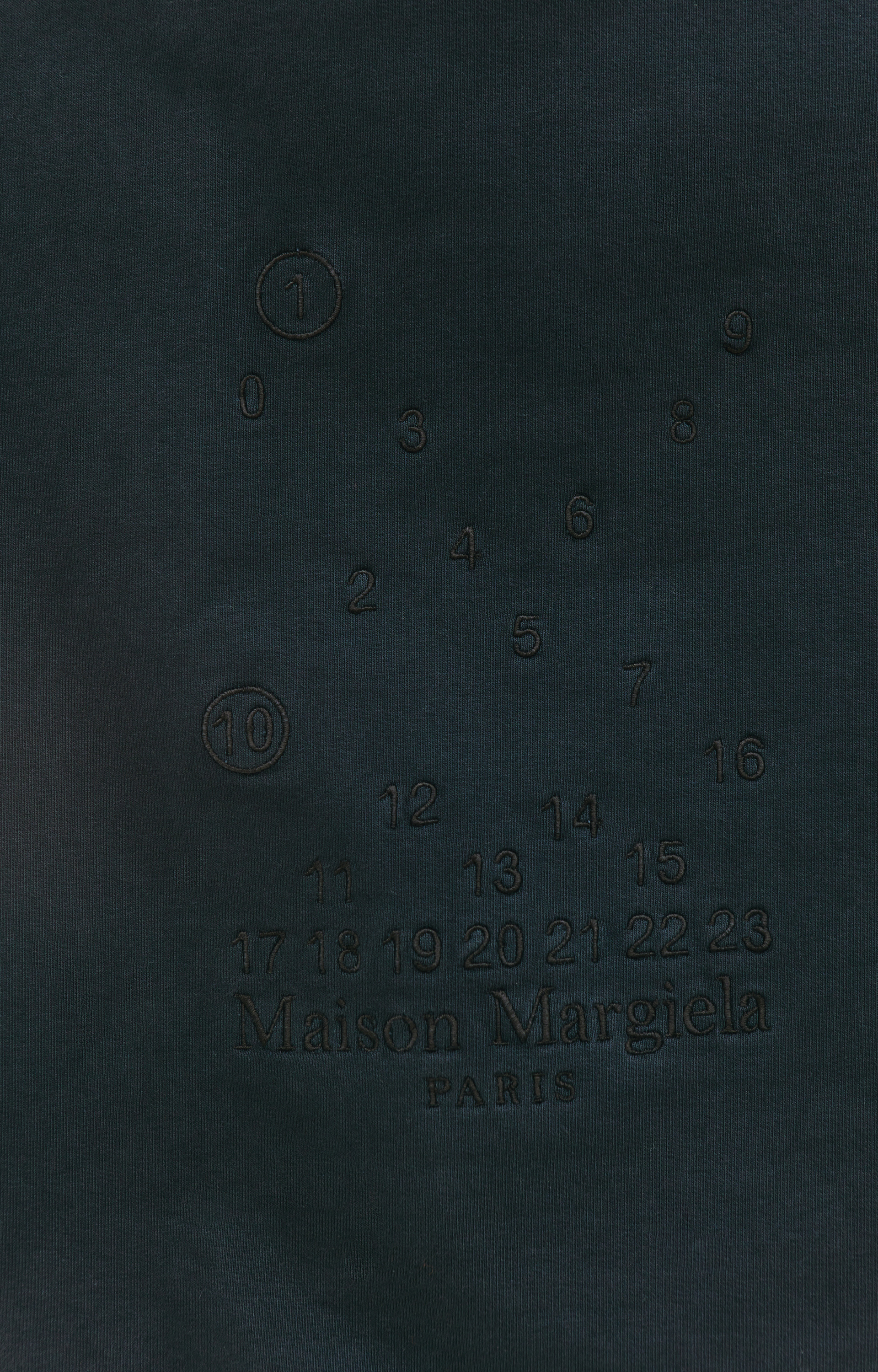 Maison Margiela Худи с вышивкой логотипа