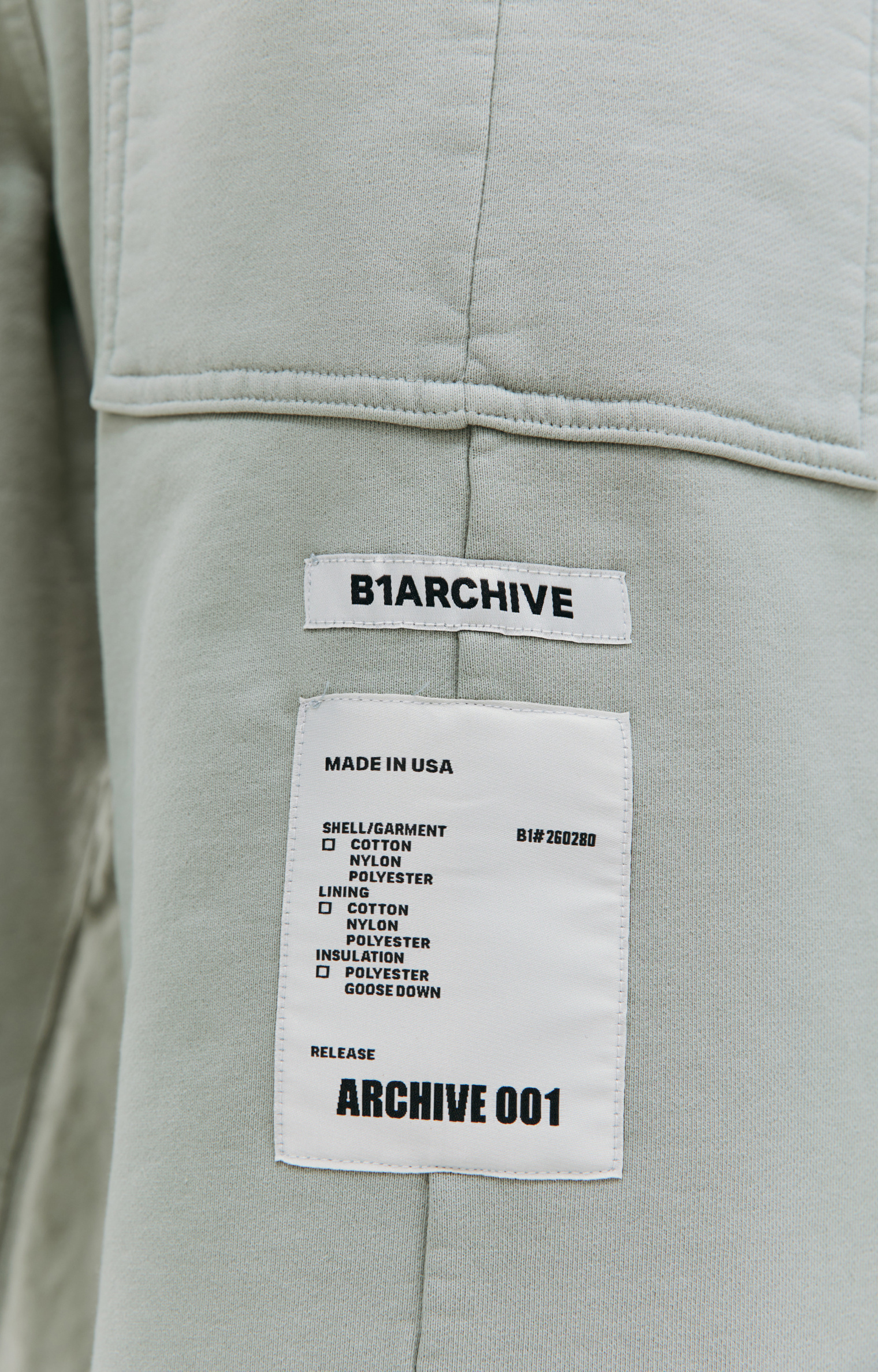 B1ARCHIVE Широкие брюки с накладными карманами