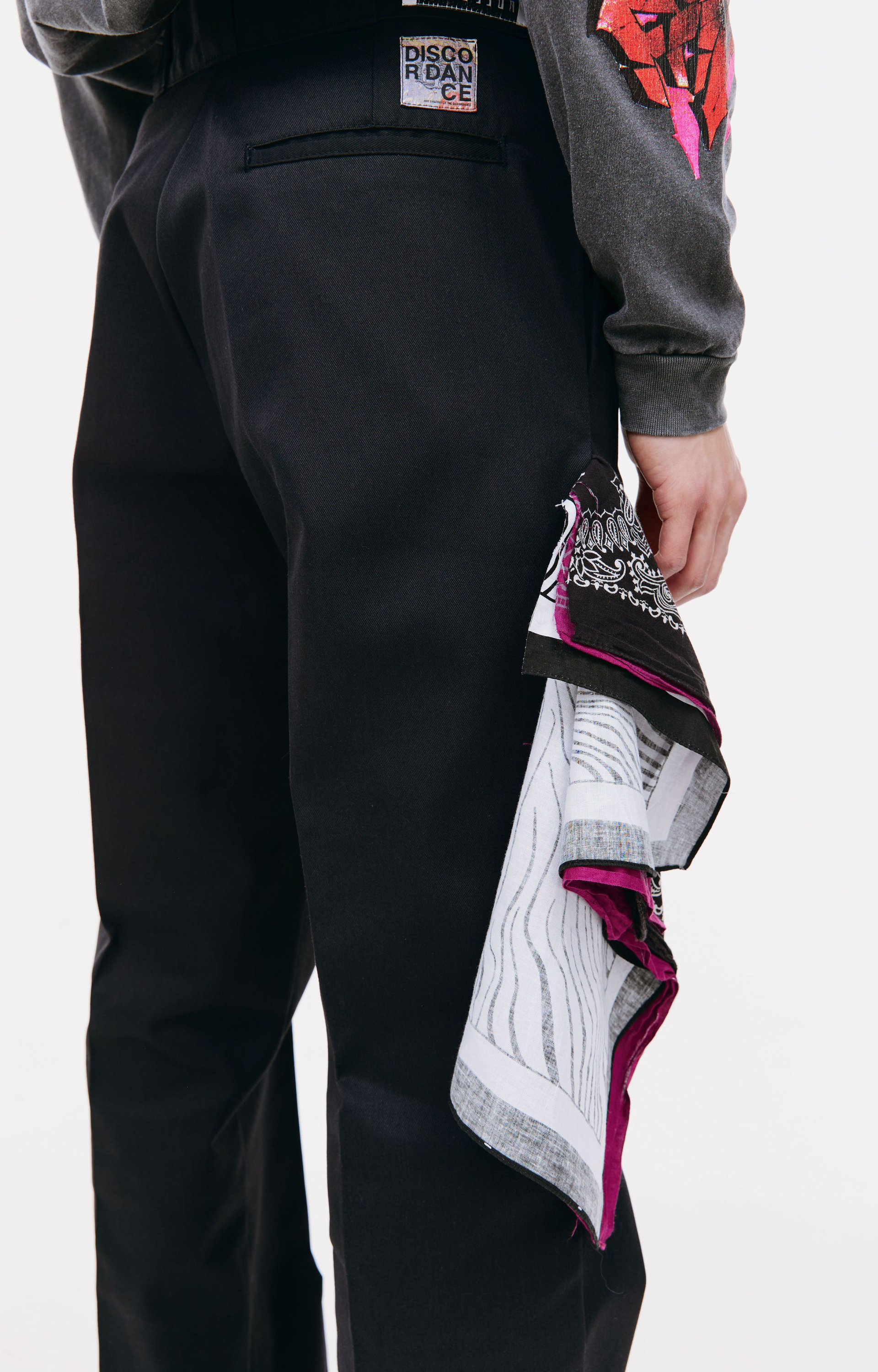 Children of the discordance Черные брюки с банданой