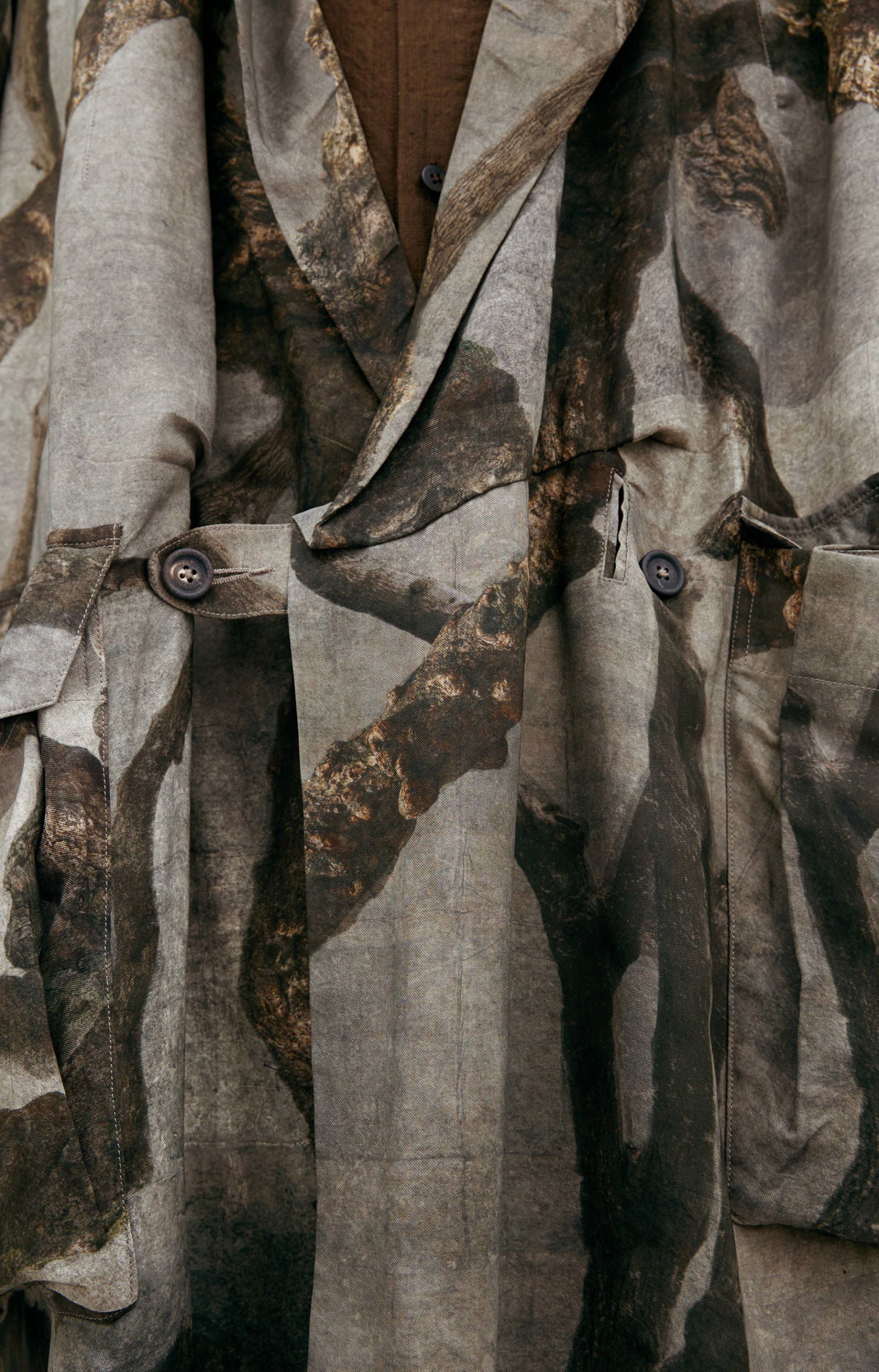 Ziggy Chen Пальто с накладными карманами