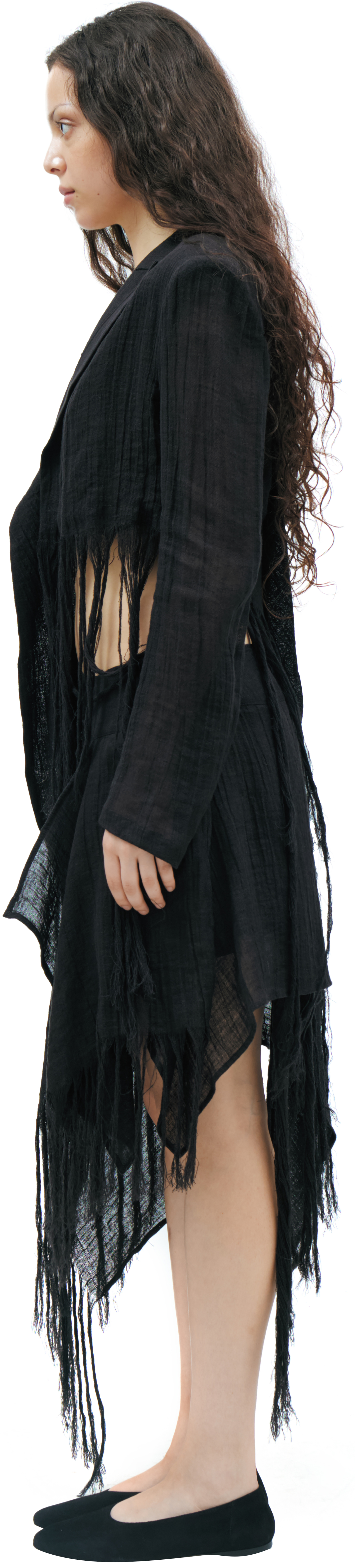 Yohji Yamamoto Асимметричная юбка