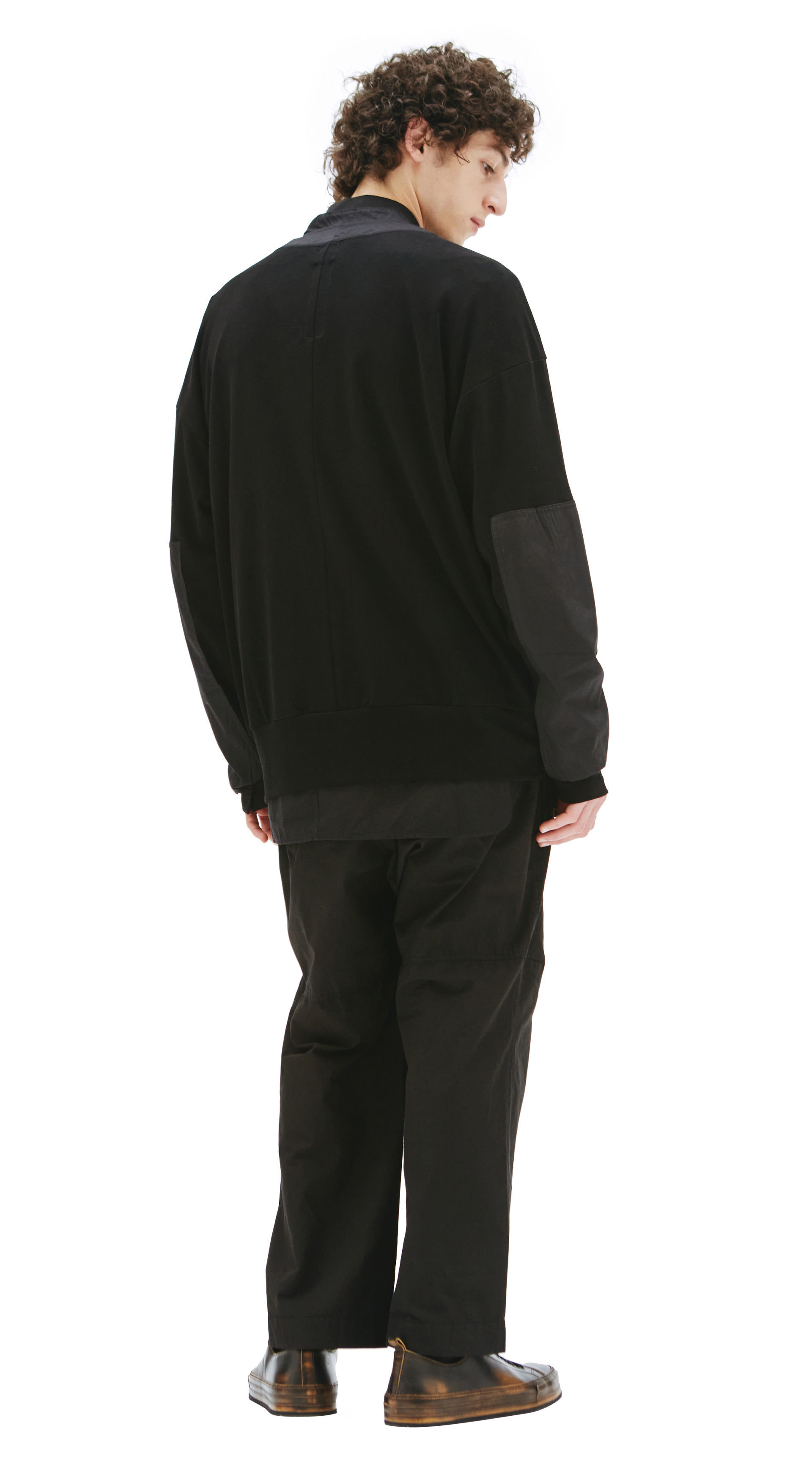 The Viridi-Anne Комбинированный кардиган на молнии