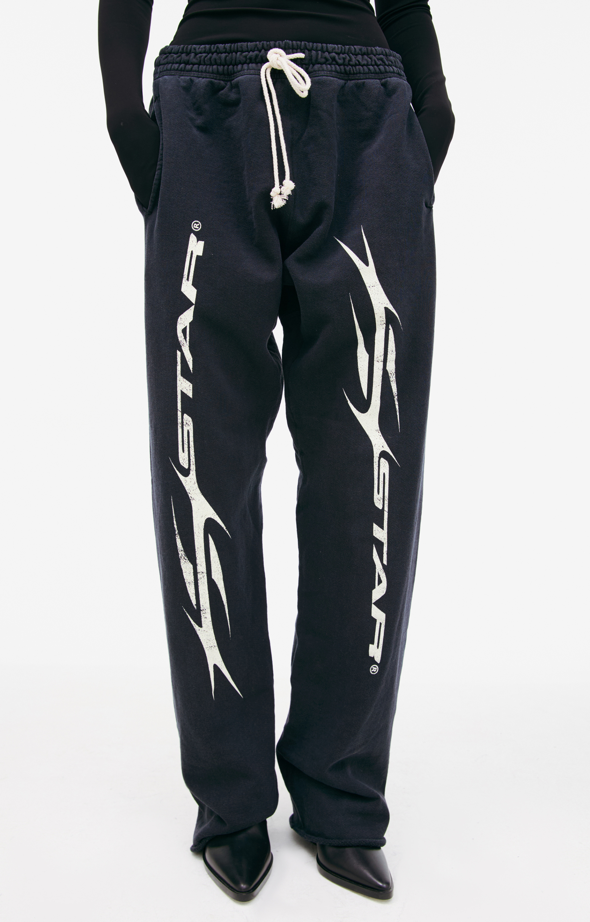 Hellstar Хлопковые брюки с принтом