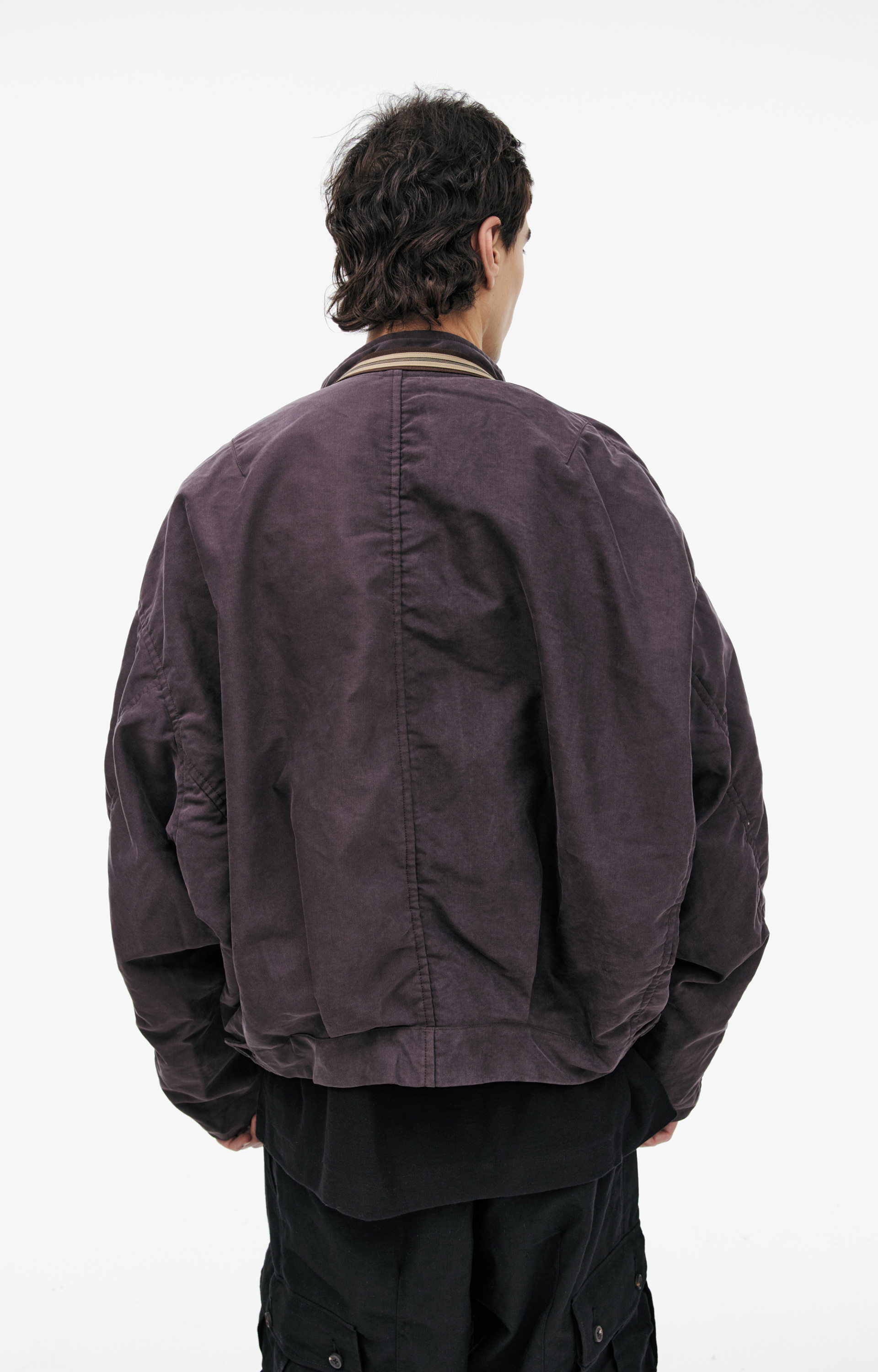 Ziggy Chen Фиолетовый бомбер