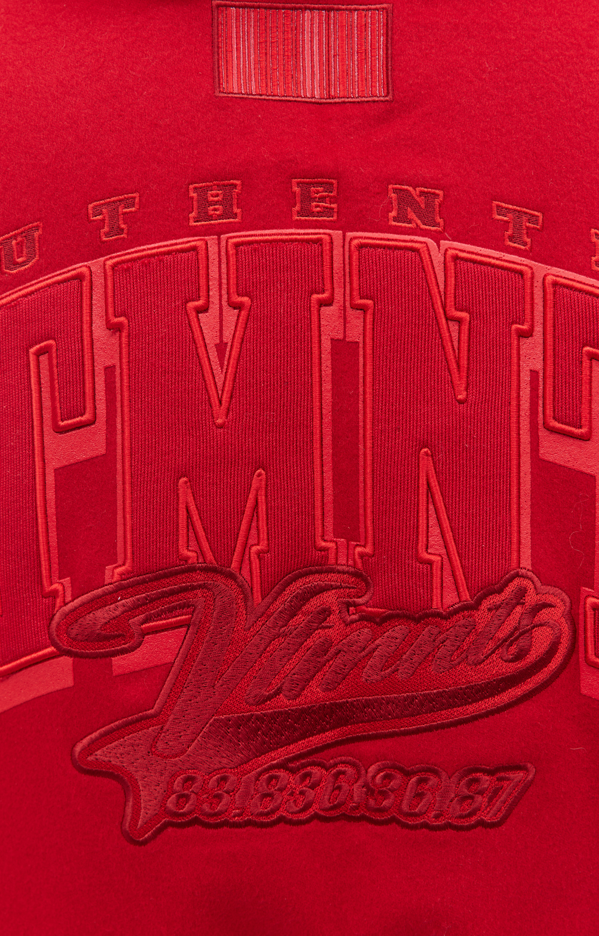 VTMNTS Комбинированный бомбер с нашивкой