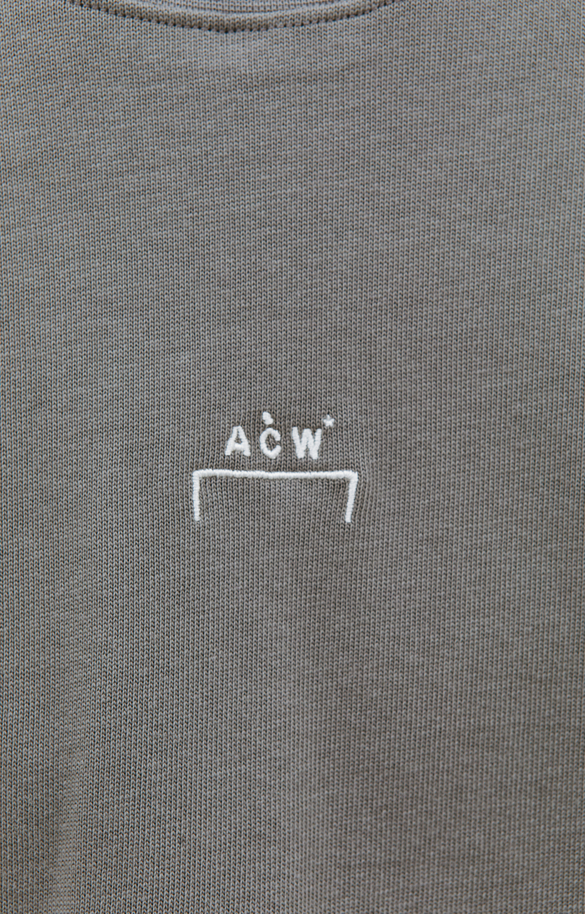 A-COLD-WALL* Футболка с вышивкой логотипа