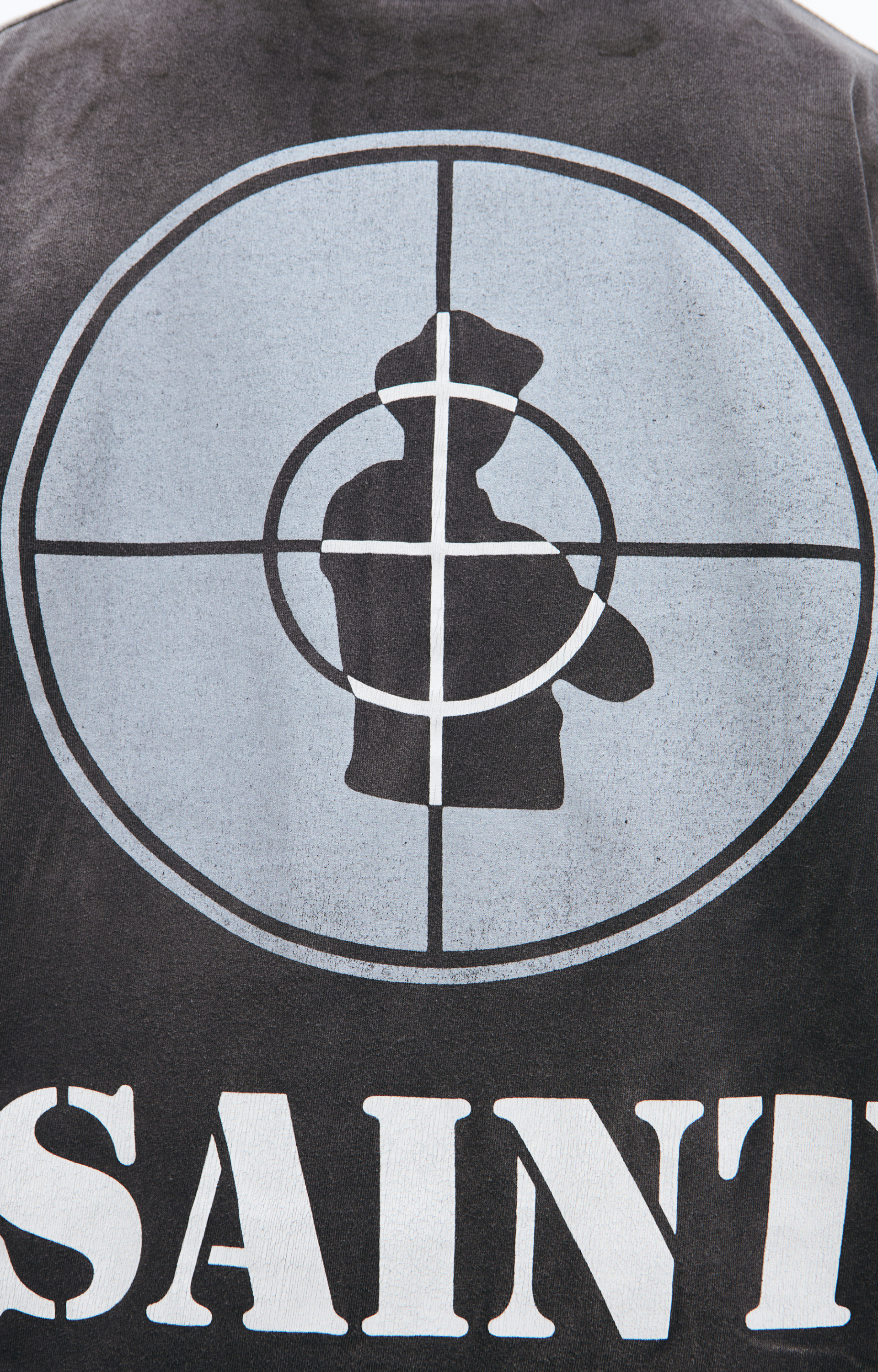 Saint Mxxxxxx Футболка SAINT Mxxxxxx x Public Enemy